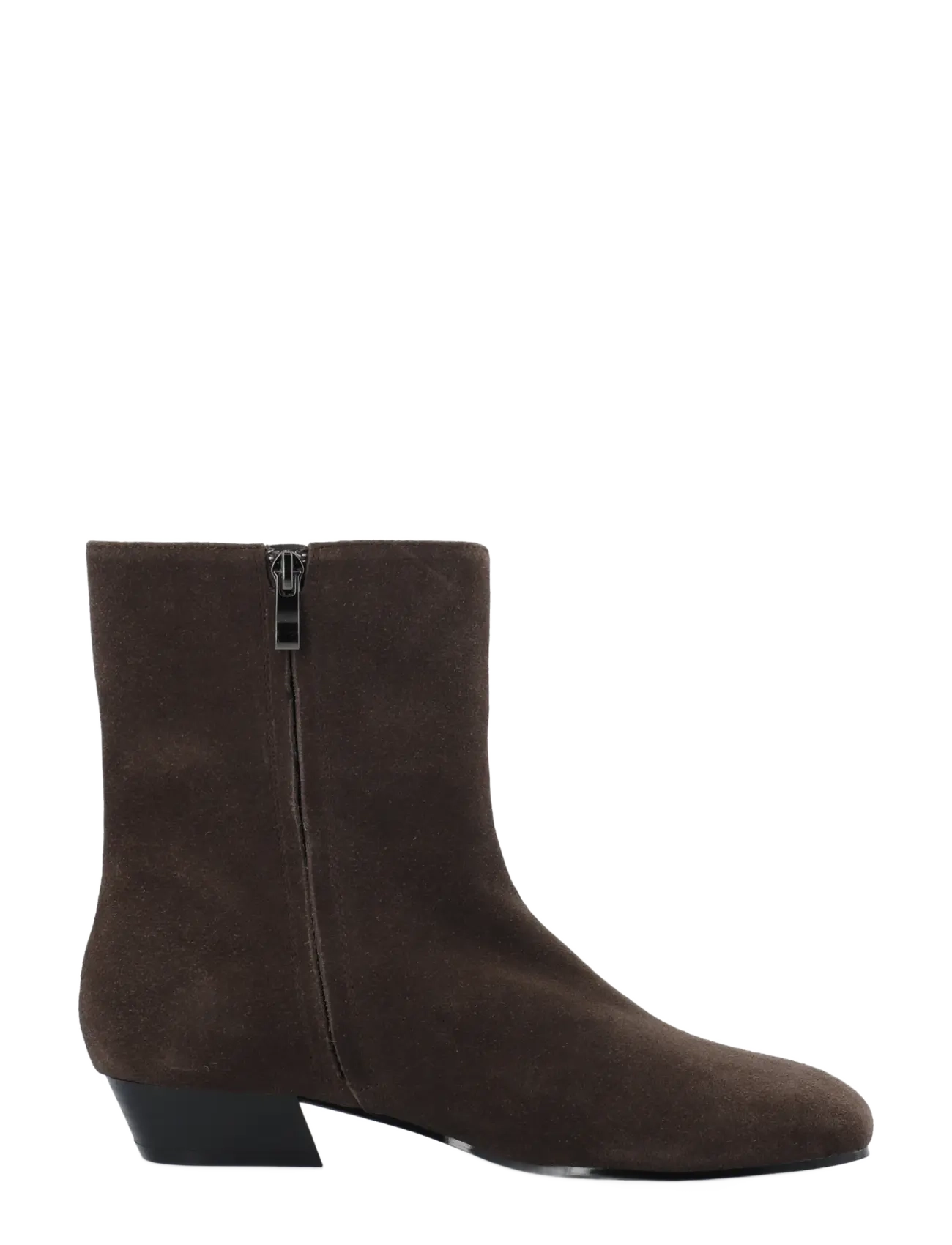 Bianco - BIAEVIE Zip Boot Suede - brown - 3