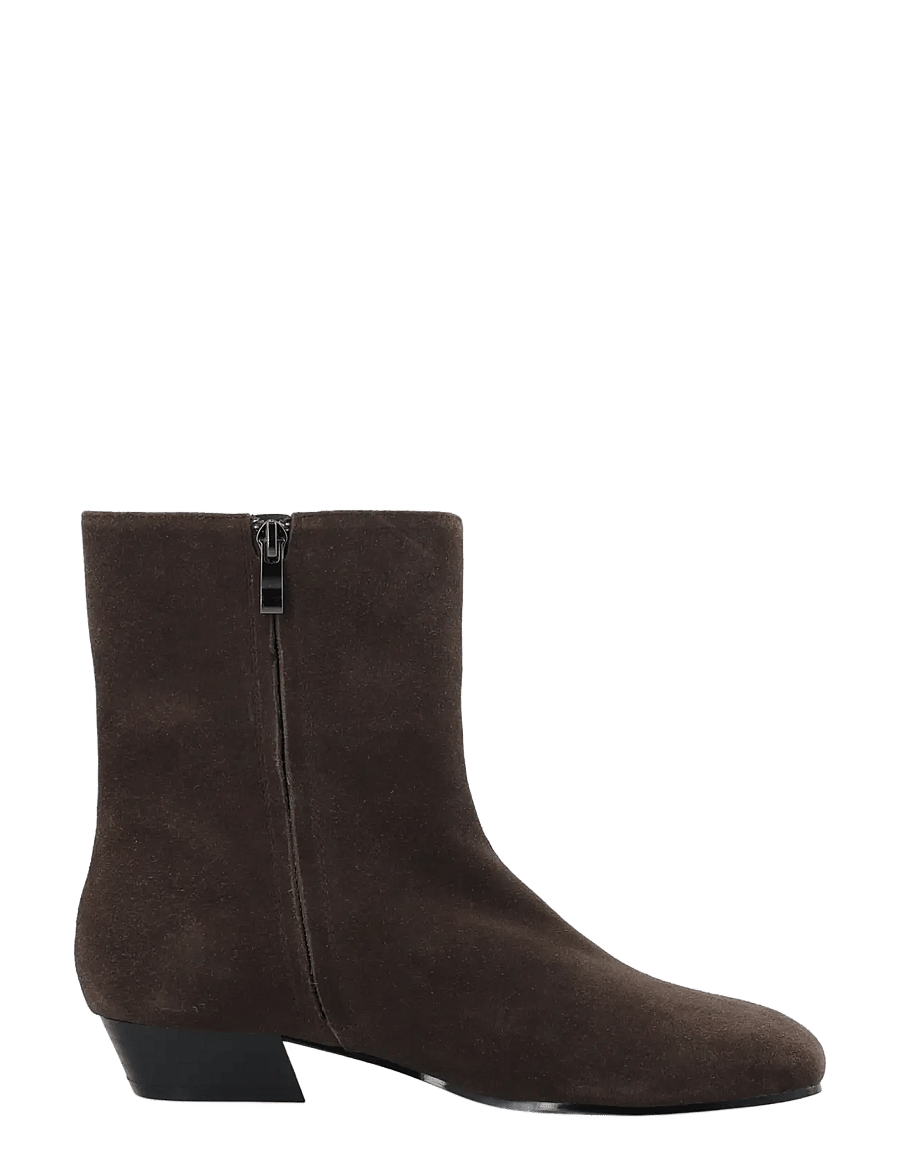 Bianco - BIAEVIE Zip Boot Suede - brown - 3