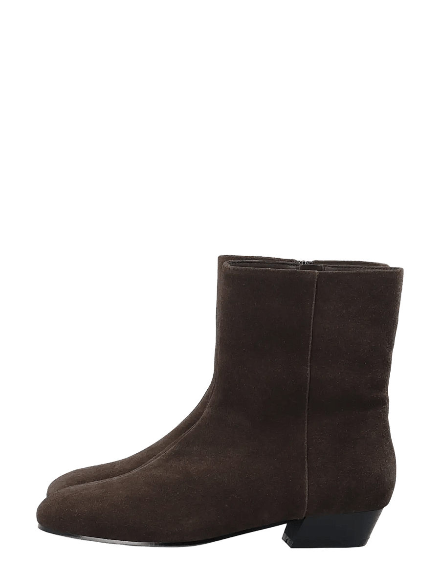 Bianco - BIAEVIE Zip Boot Suede - brown - 5