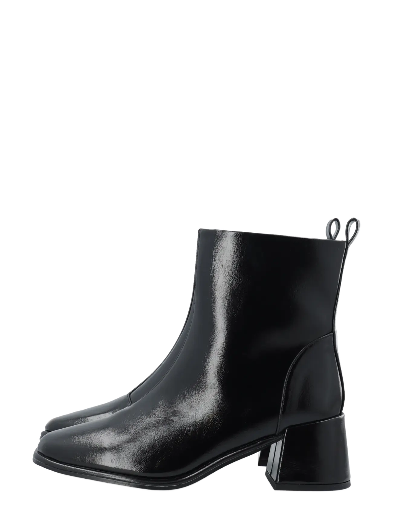 Bianco - BIAJOLANDA Ankle Zip Boot Faux Leather - black pratia - 5