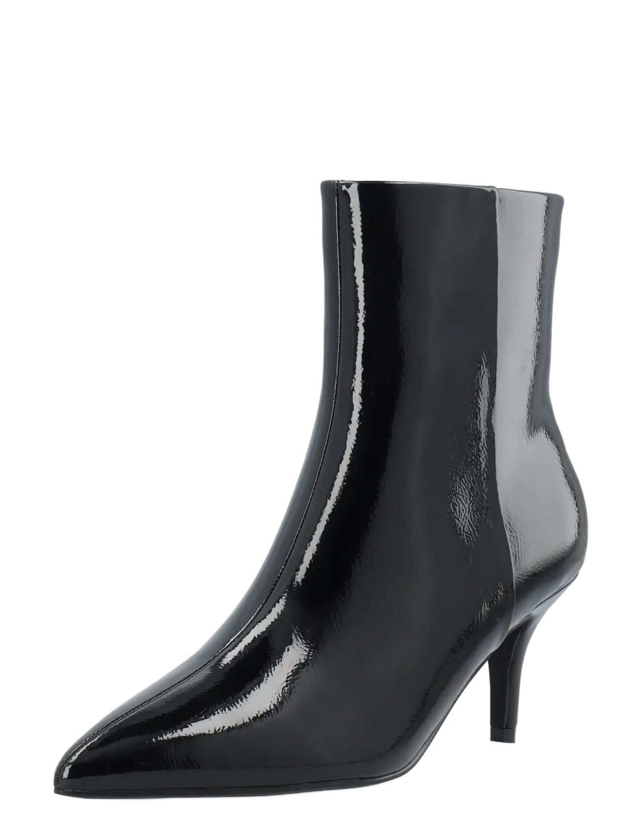 Bianco BIATYRA Ankel Zip Boot Faux Leather - Tänavastiil - BLACK PATENT / black