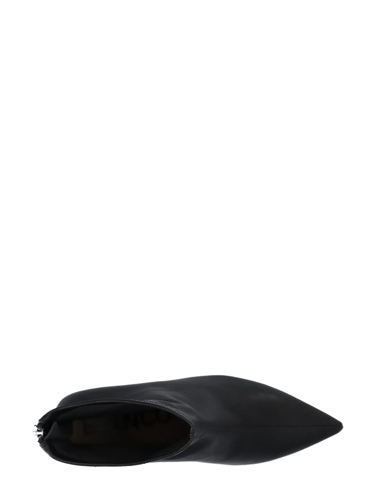 Bianco - BIAMARALYN Back Zip Boot Faux Leather - heeled ankle boots - black - 4