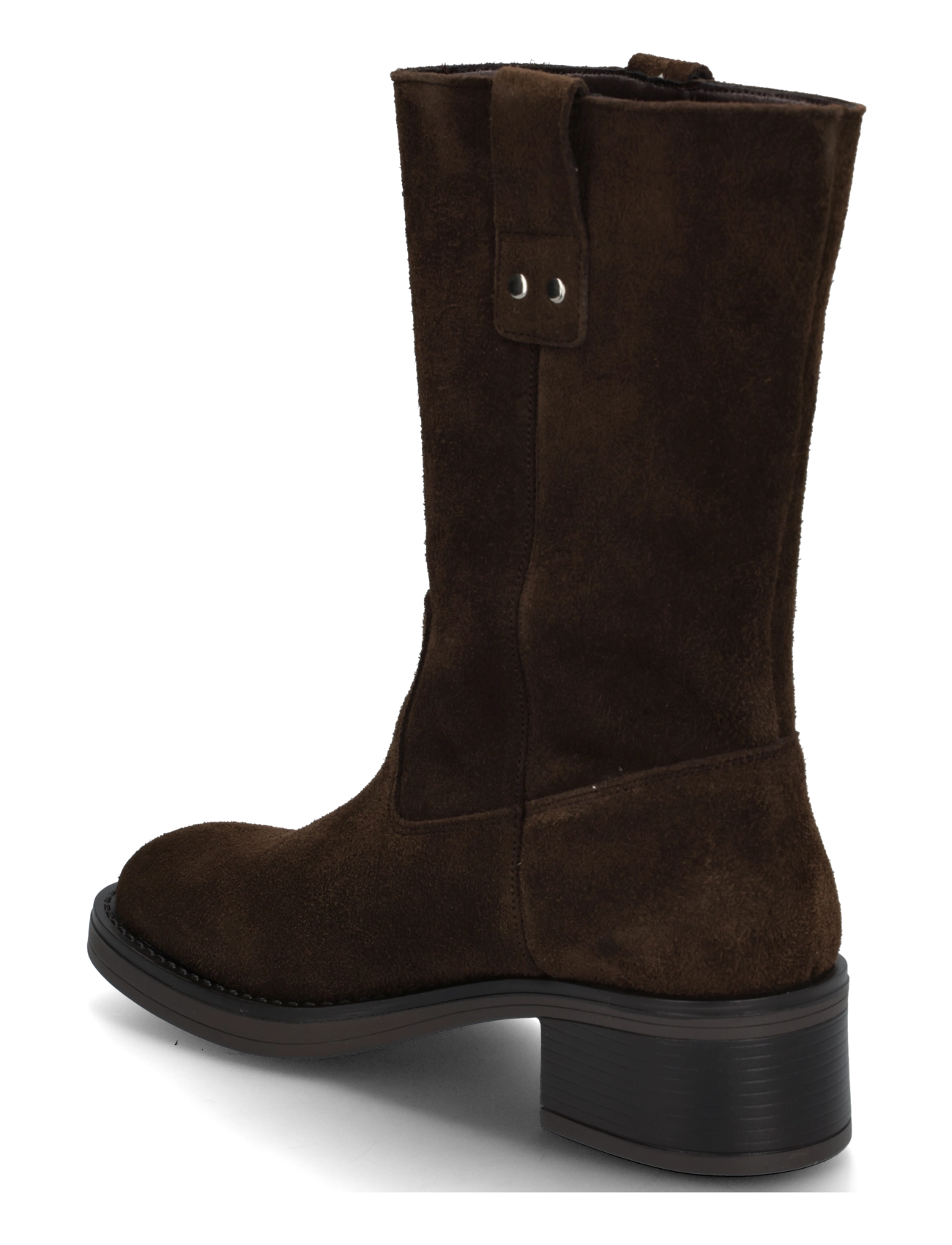 Bianco - BIAMARY Mid Pull On Boot Suede - brown - 2