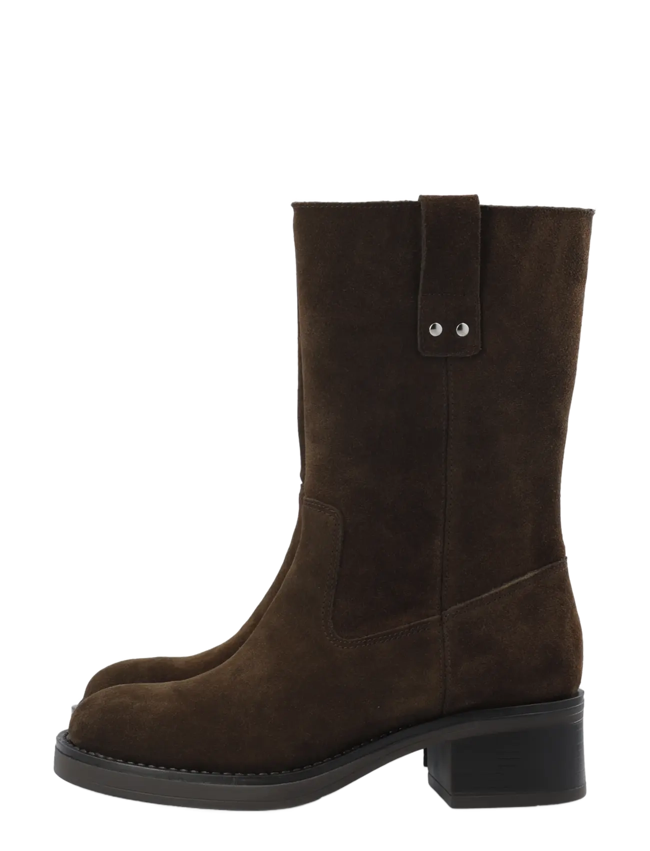 Bianco - BIAMARY Mid Pull On Boot Suede - brown - 5