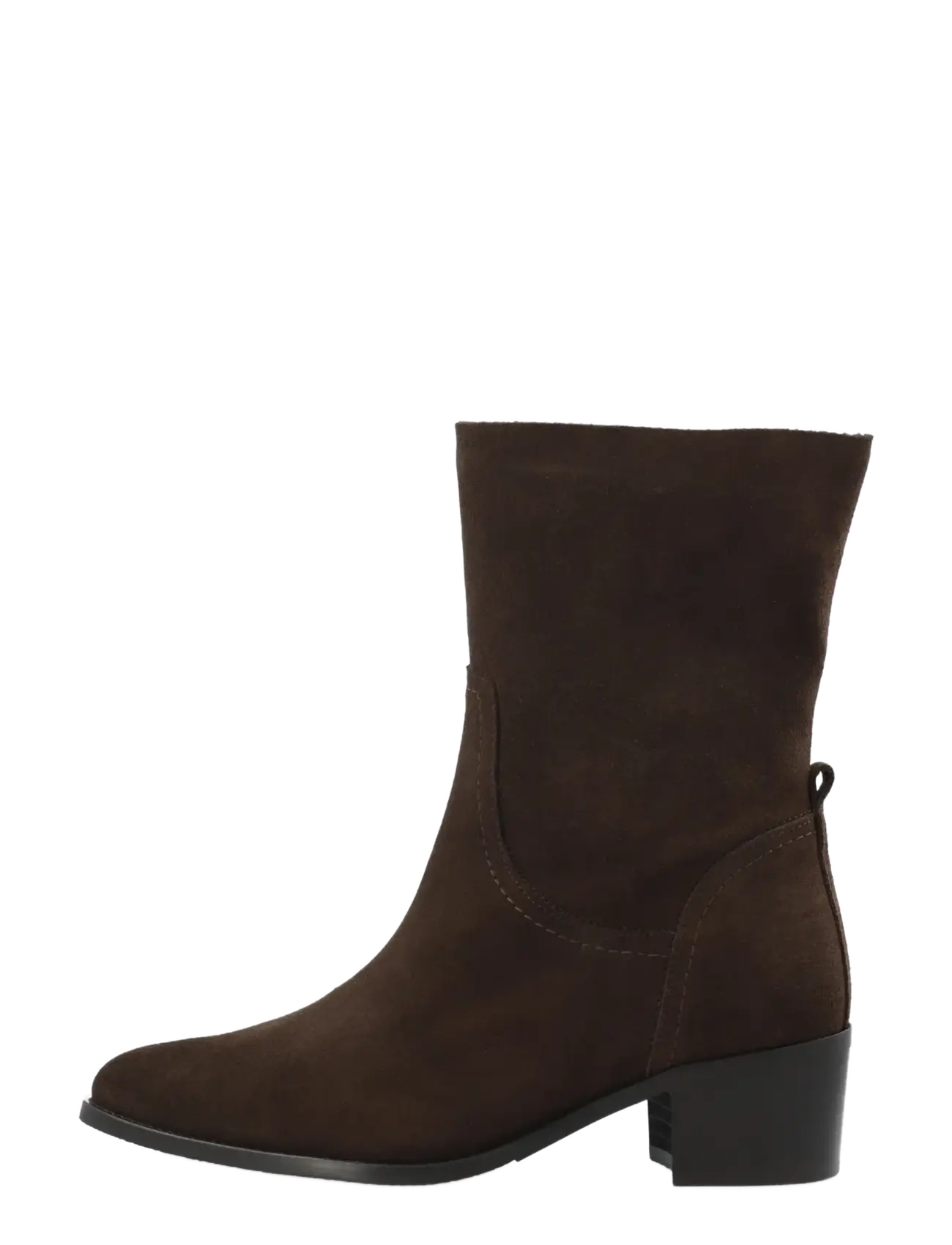Bianco - BIACAROL Mid Pull On Boot Oily Suede - brown - 1
