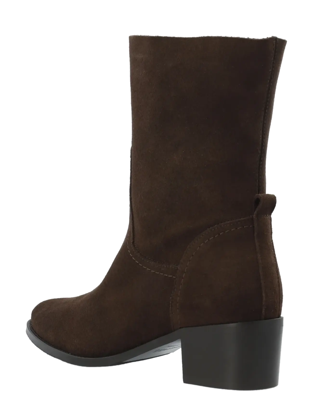 Bianco - BIACAROL Mid Pull On Boot Oily Suede - brown - 2