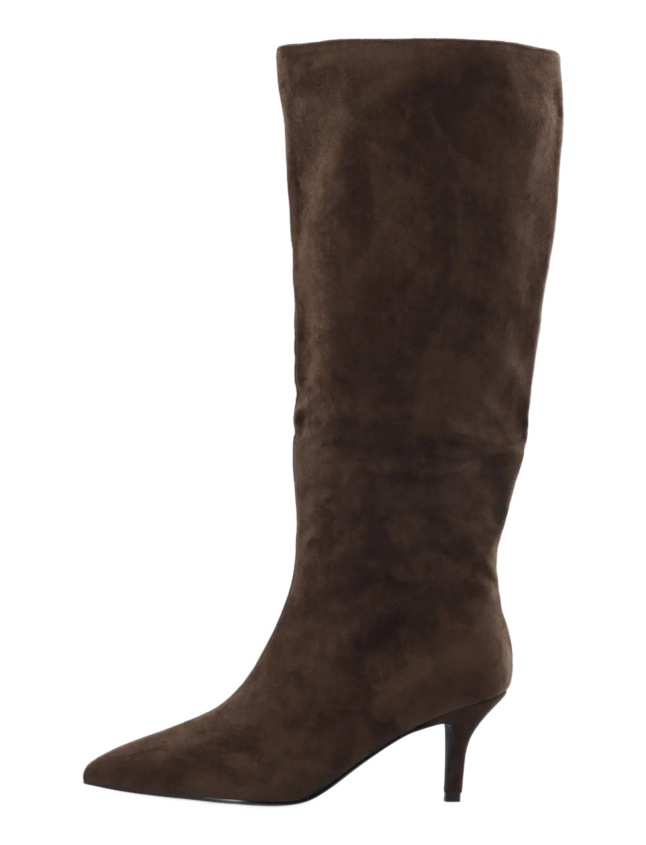 Bianco - BIATYRA Knee High Boot Faux Suede - põlveni saapad - brown - 1