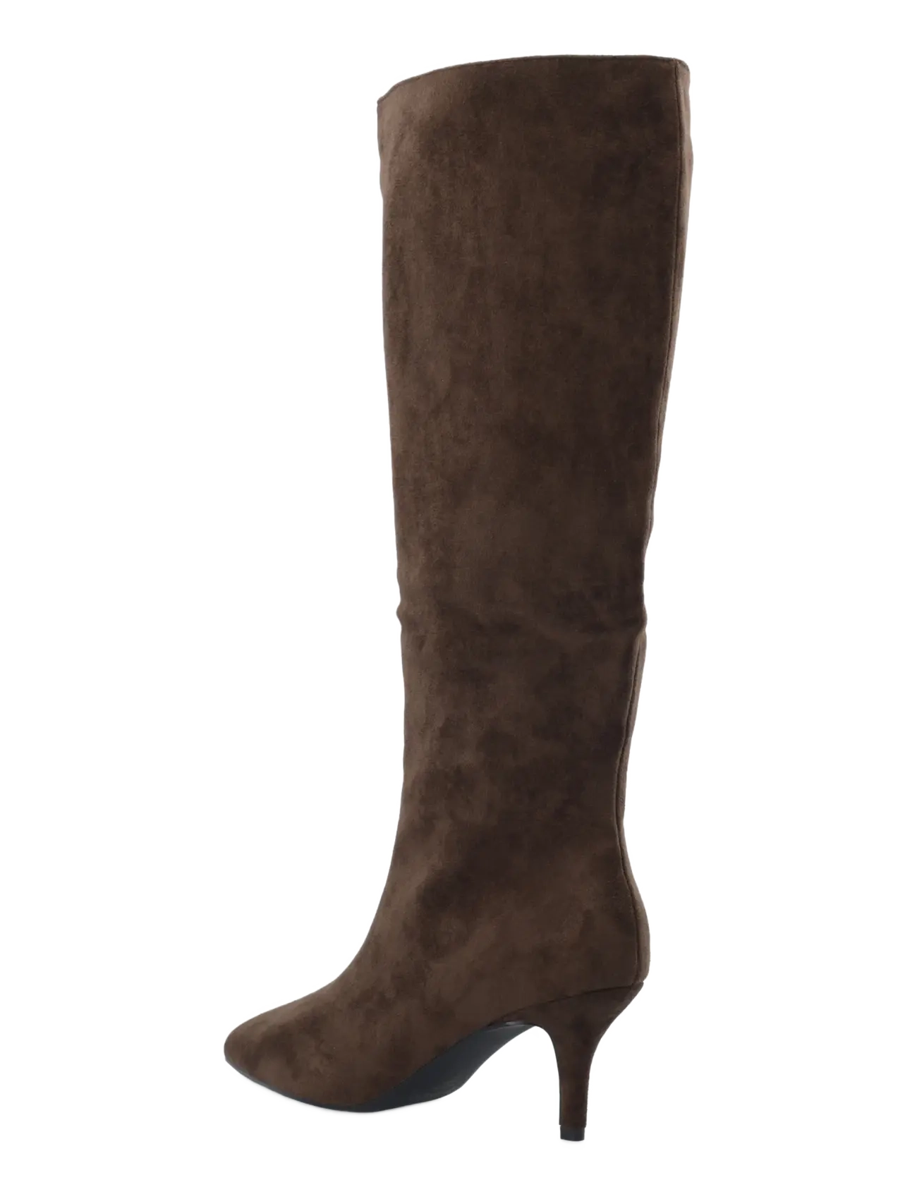 Bianco - BIATYRA Knee High Boot Faux Suede - põlveni saapad - brown - 2