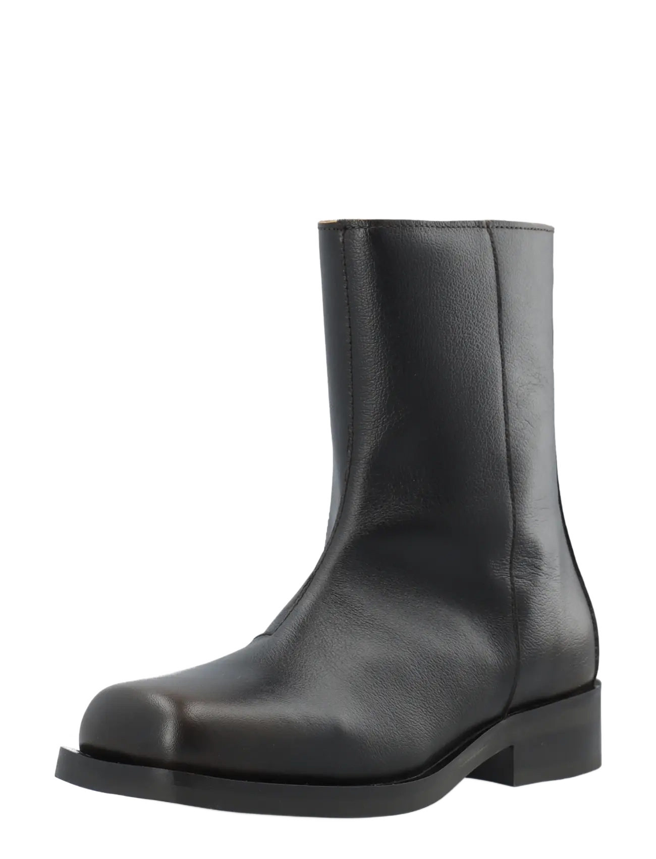 Bianco BIABETTY Zip Boot Distressed Leather - Jalanõud - BROWN / brown