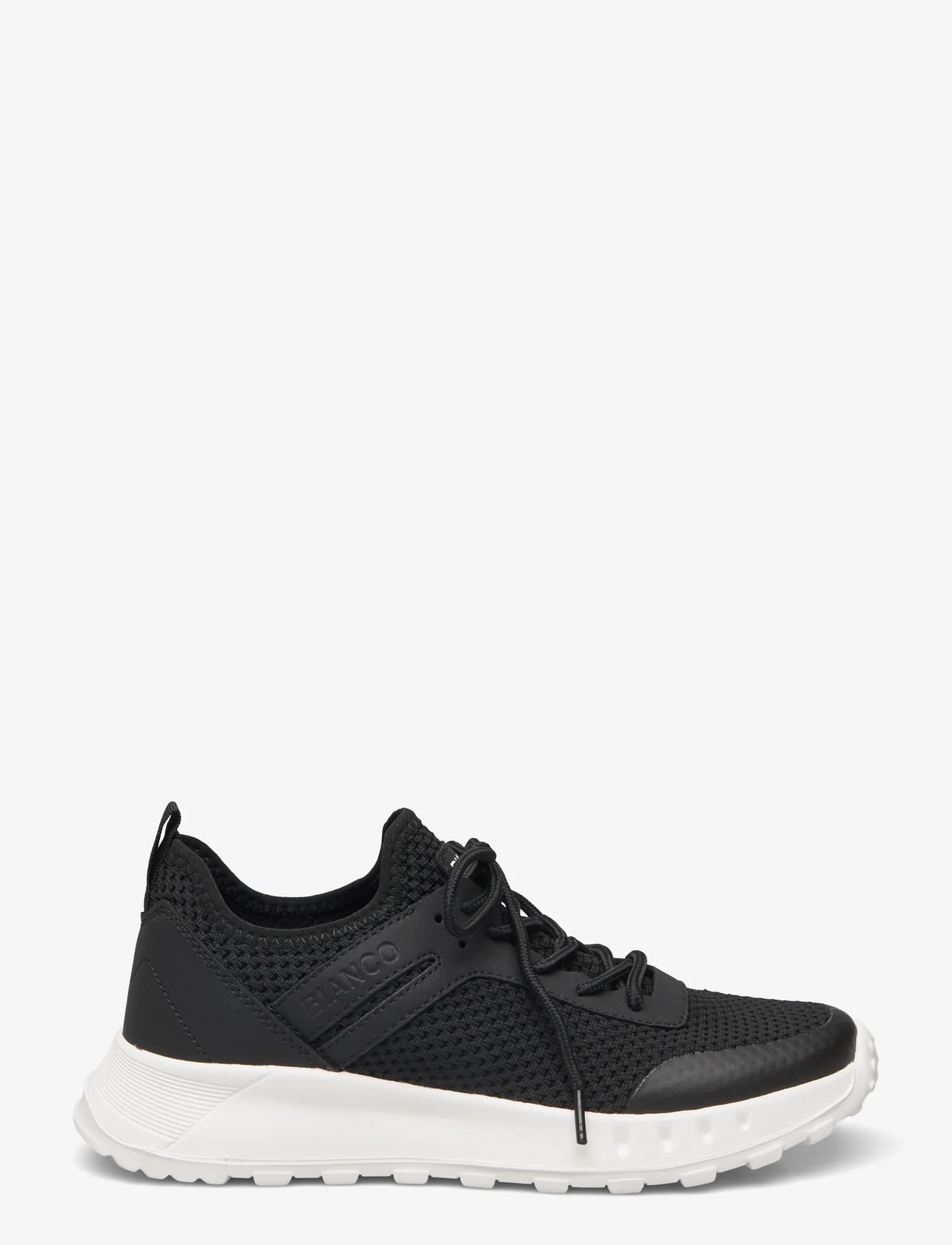 Bianco - BIALAUREN Laceup Sneaker Flyknit - matalavartiset tennarit - black - 1