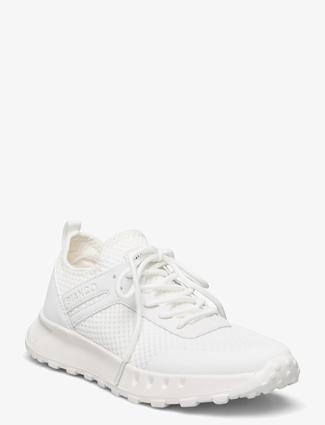 Bianco - BIALAUREN Laceup Sneaker Flyknit - matalavartiset tennarit - off white - 0