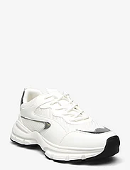 Bianco - BIAXENIA Sneaker Faux Leather - low top sneakers - white silver - 0