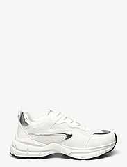 Bianco - BIAXENIA Sneaker Faux Leather - lave sneakers - white silver - 1