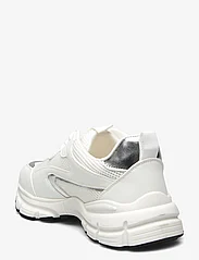Bianco - BIAXENIA Sneaker Faux Leather - matalavartiset tennarit - white silver - 2