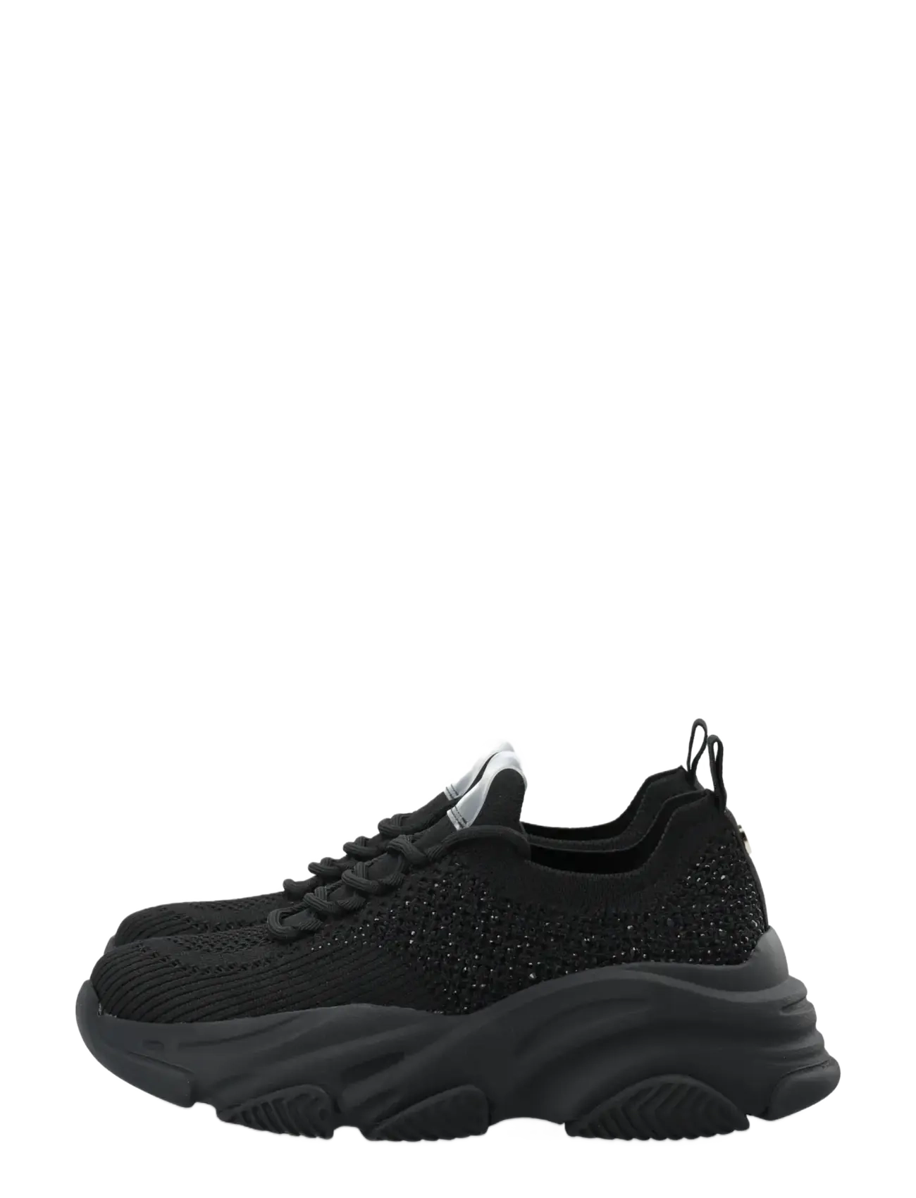 Bianco - BIAVEGAS Rhinestone Sneaker Flyknit - chunky sneakers - black - 5