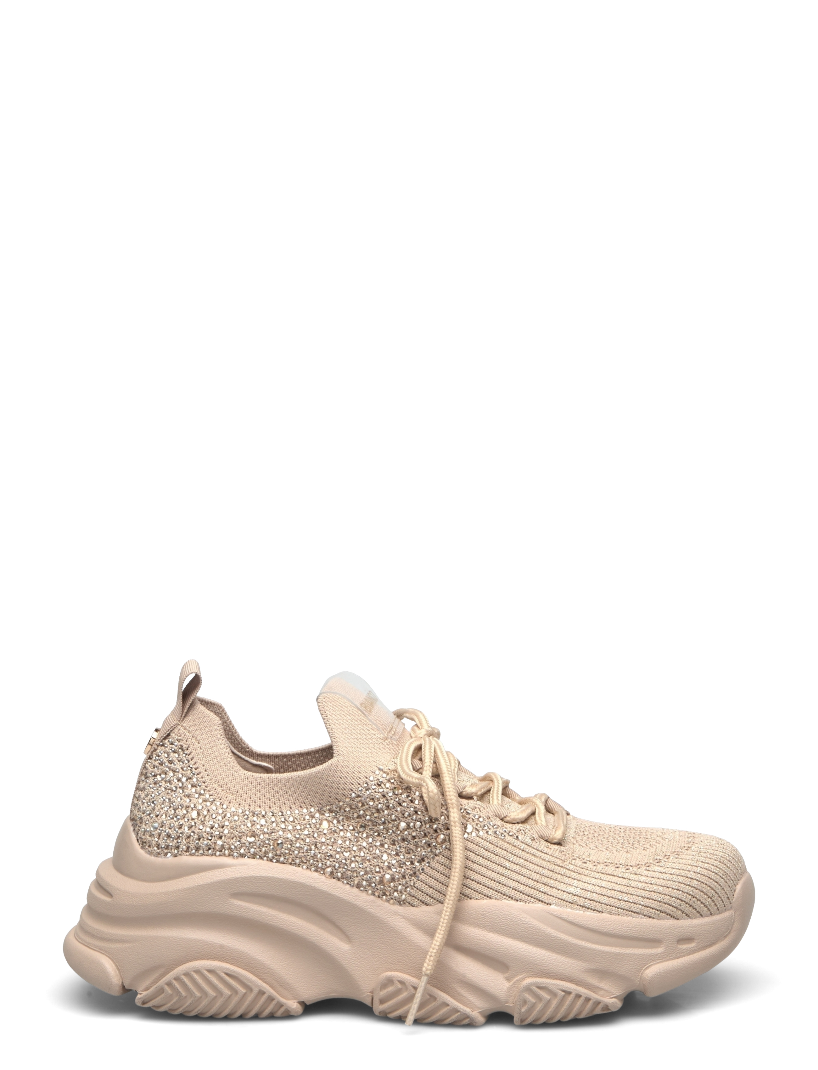 Bianco - BIAVEGAS Rhinestone Sneaker Flyknit - konfirmation - nougat - 1