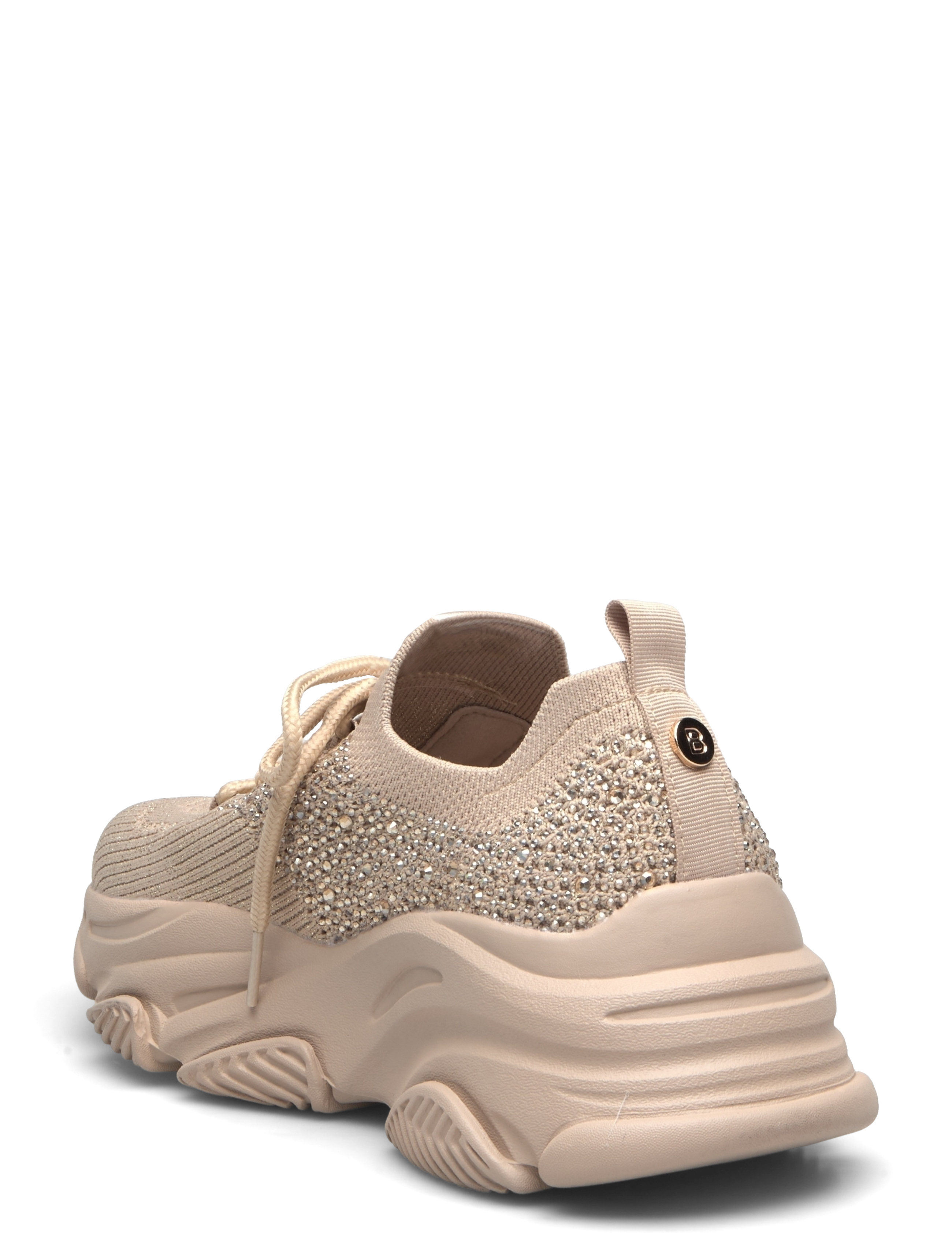 Bianco - BIAVEGAS Rhinestone Sneaker Flyknit - chunky sneaker - nougat - 2