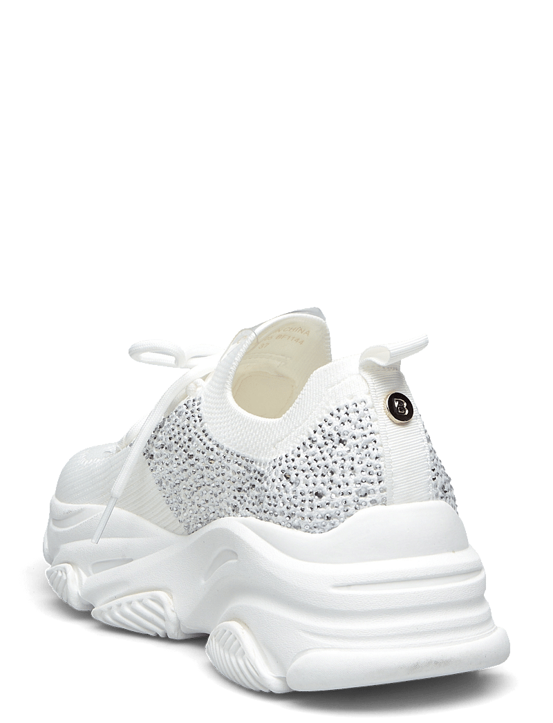 Bianco - BIAVEGAS Rhinestone Sneaker Flyknit - konfirmationstøj - white - 2