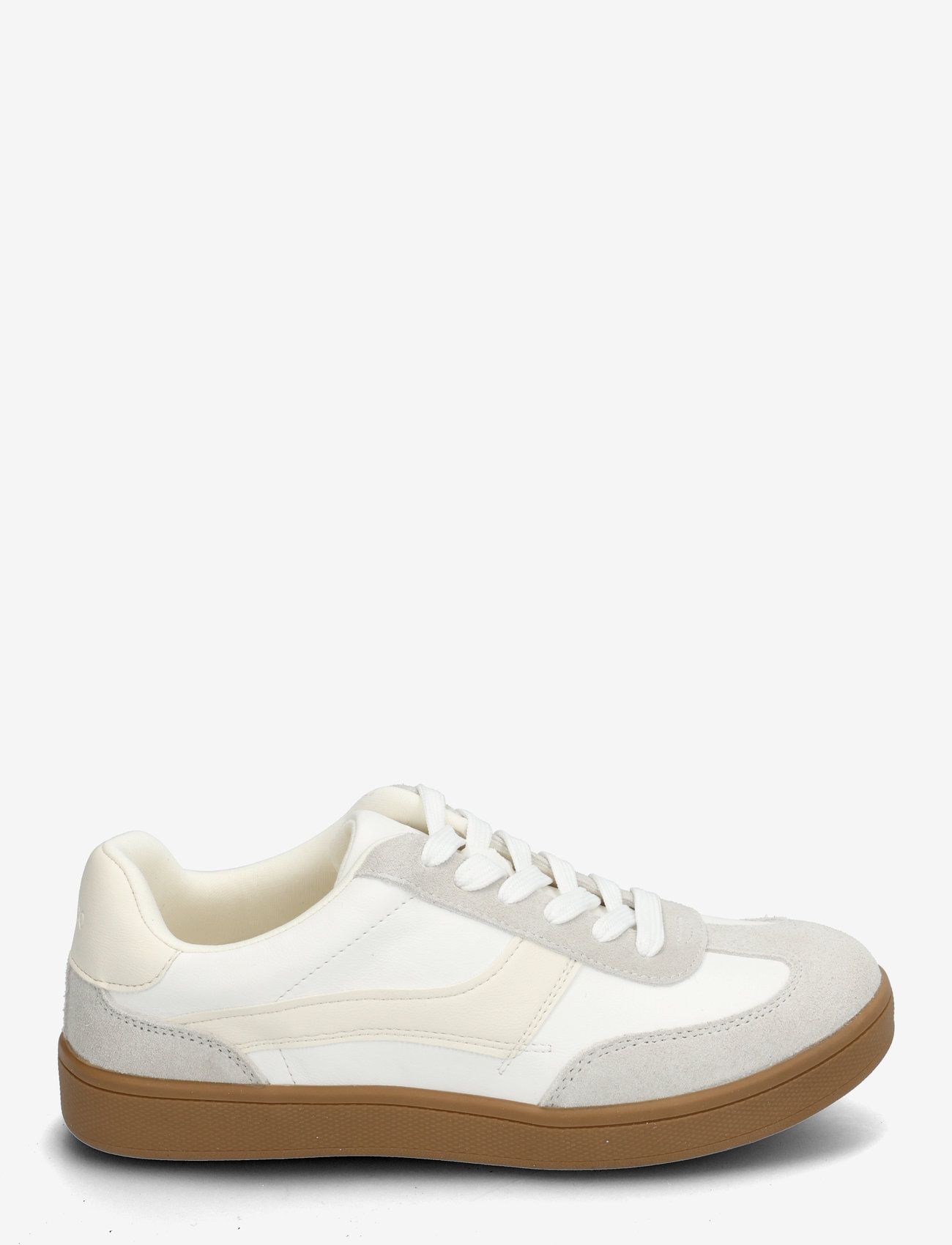 Bianco - BIABERLIN Sneaker Faux Leather & Suede - off white - 1