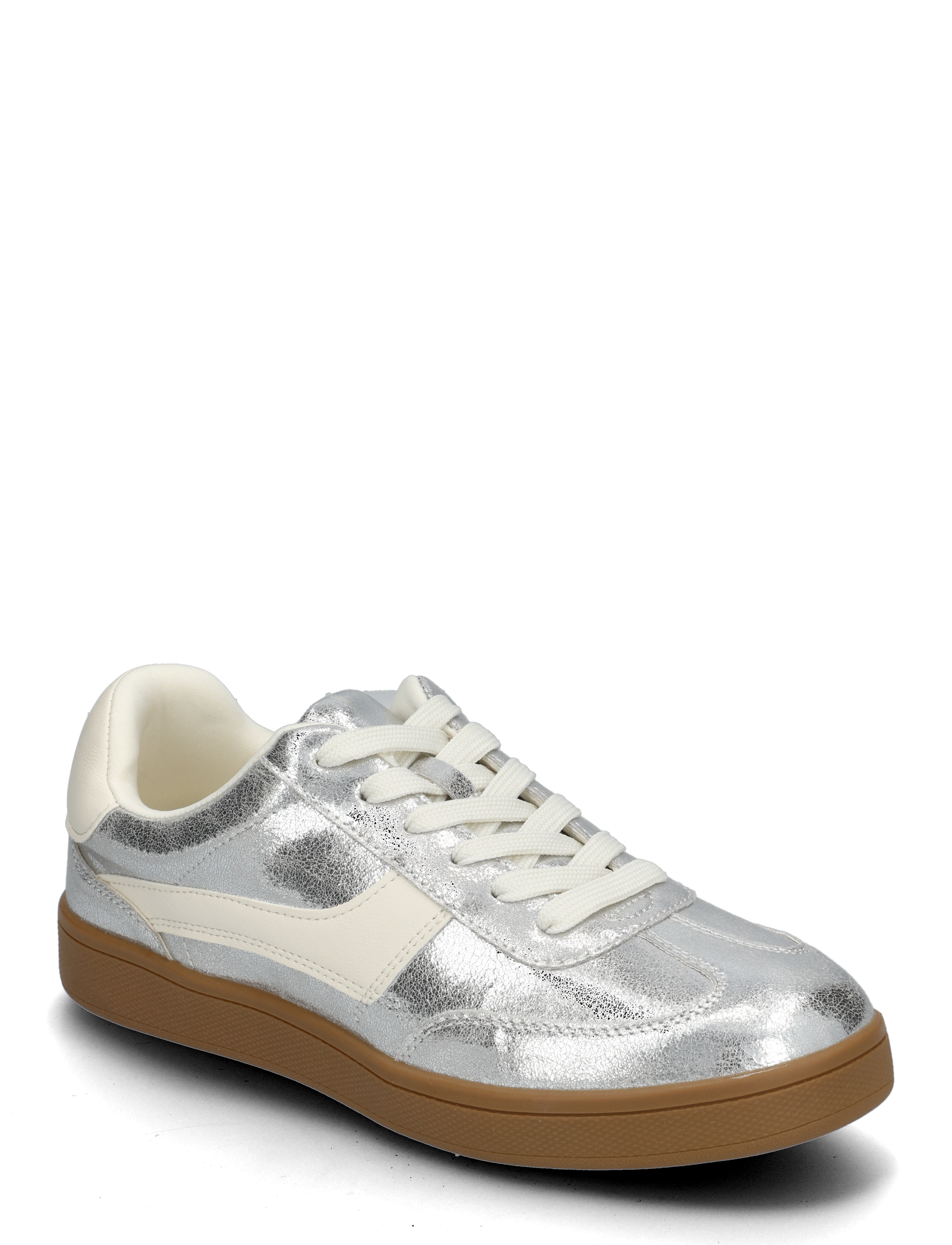 Bianco BIABERLIN Sneaker Faux Leather - Kampagne - SILVER / silver