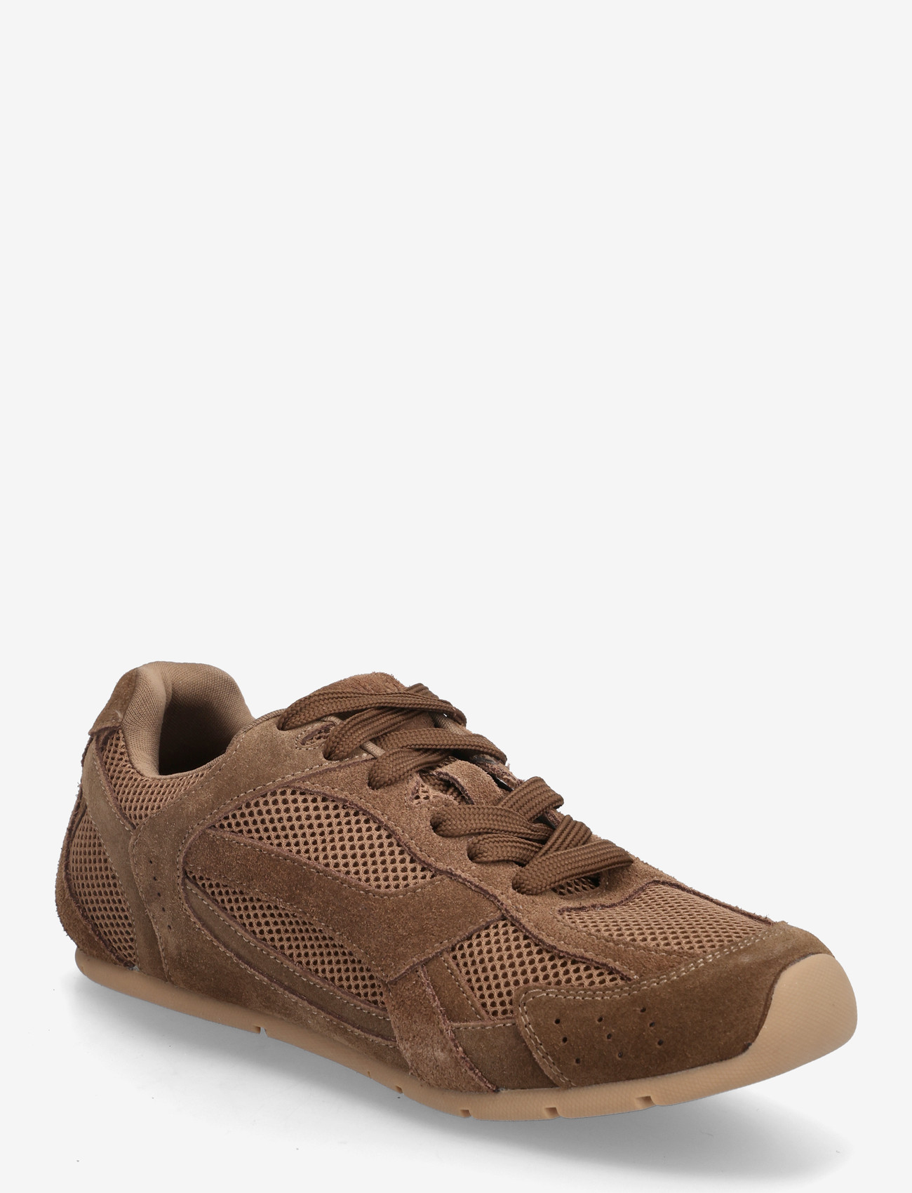Bianco - BIAMERCURY Sneaker Suede - låga sneakers - brown - 0