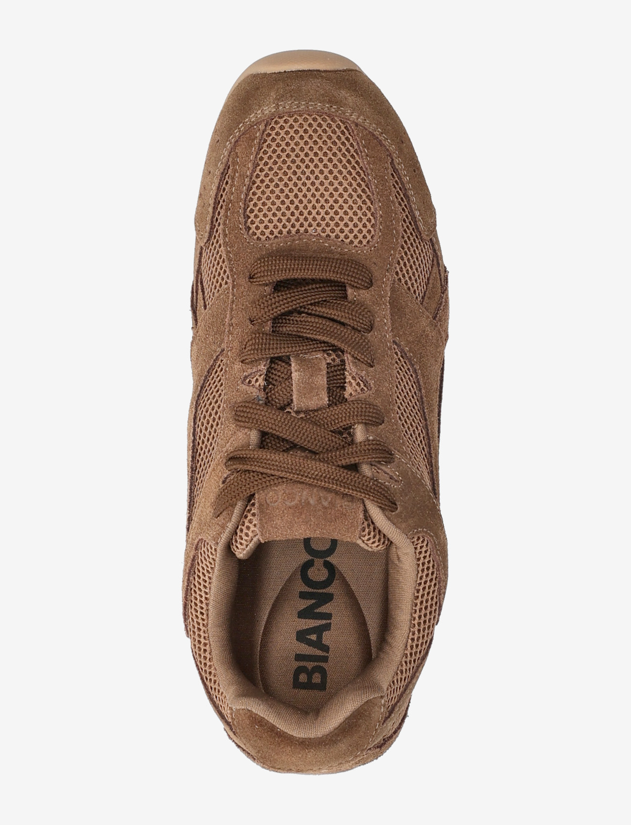 Bianco - BIAMERCURY Sneaker Suede - låga sneakers - brown - 3