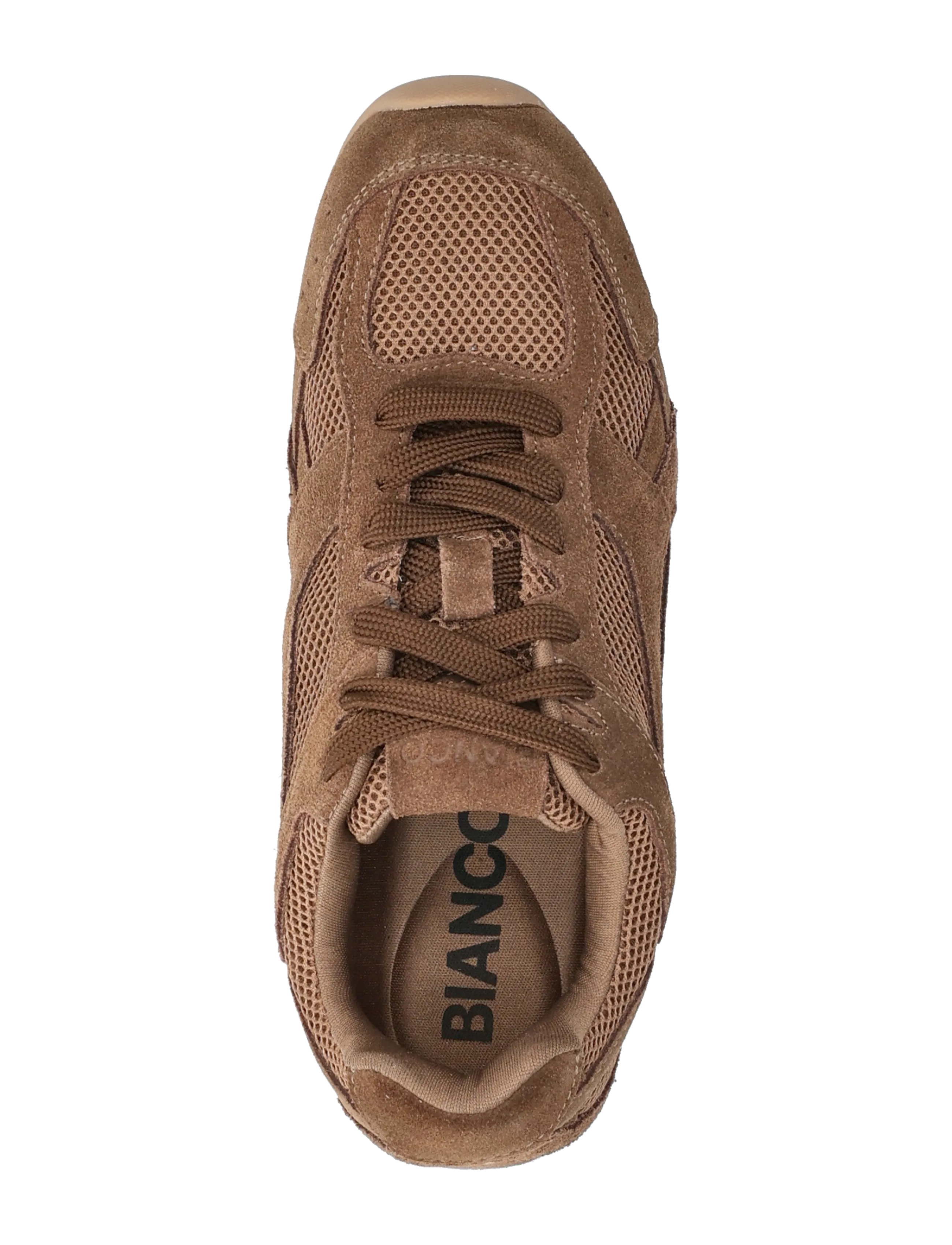 Bianco - BIAMERCURY Sneaker Suede - brown - 3