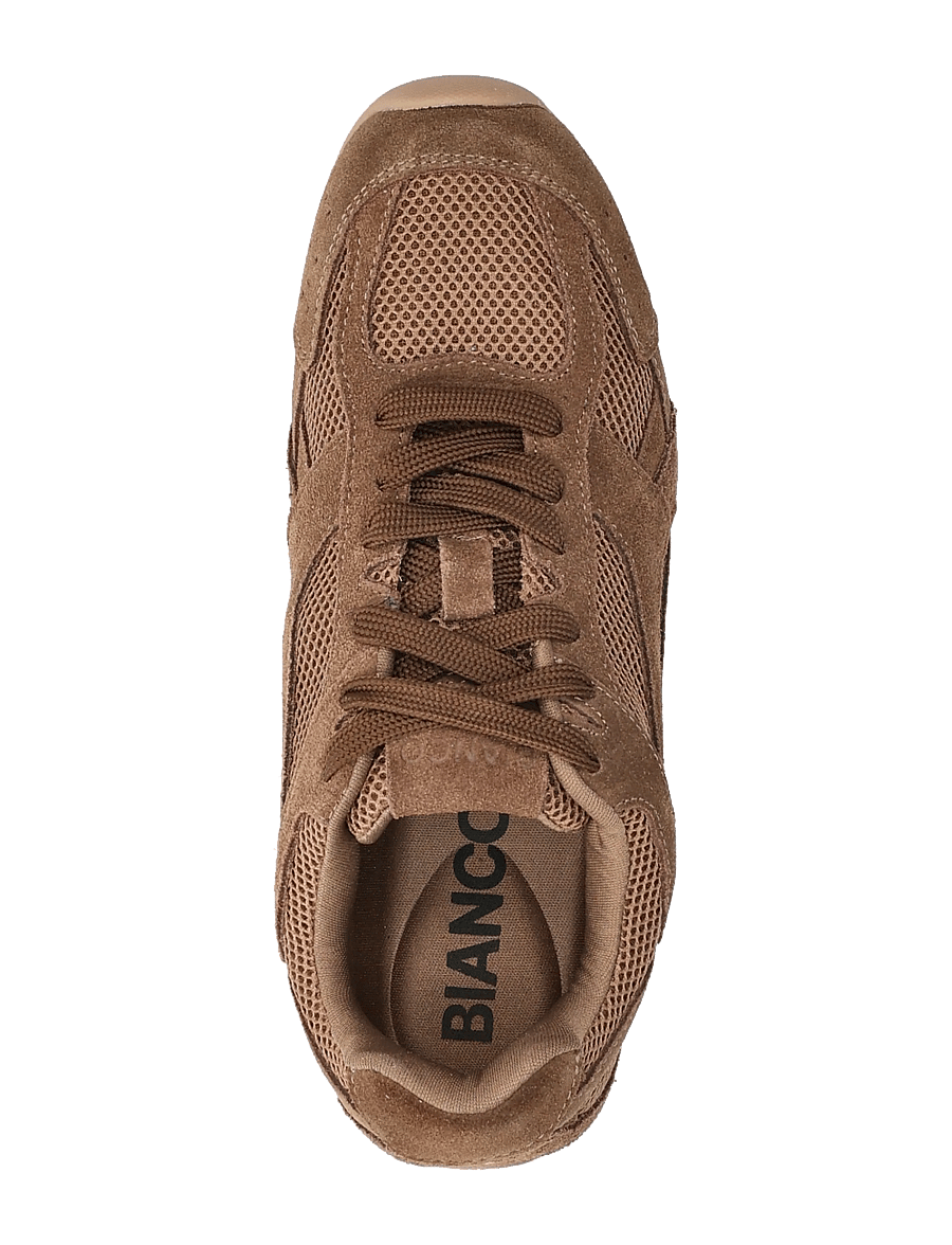 Bianco - BIAMERCURY Sneaker Suede - niedrige sneaker - brown - 3