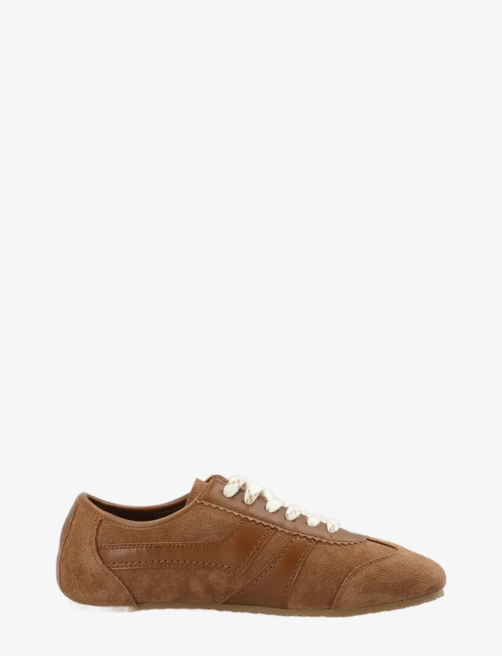 Bianco - BIAFREDE Sneaker Suede & Faux Leather - sutvirtinimas - cognac - 0