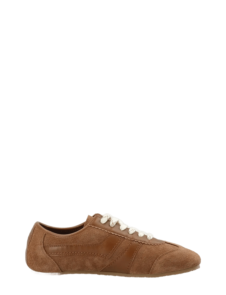 Bianco - BIAFREDE Sneaker Suede & Faux Leather - konfirmatsioon - cognac - 1