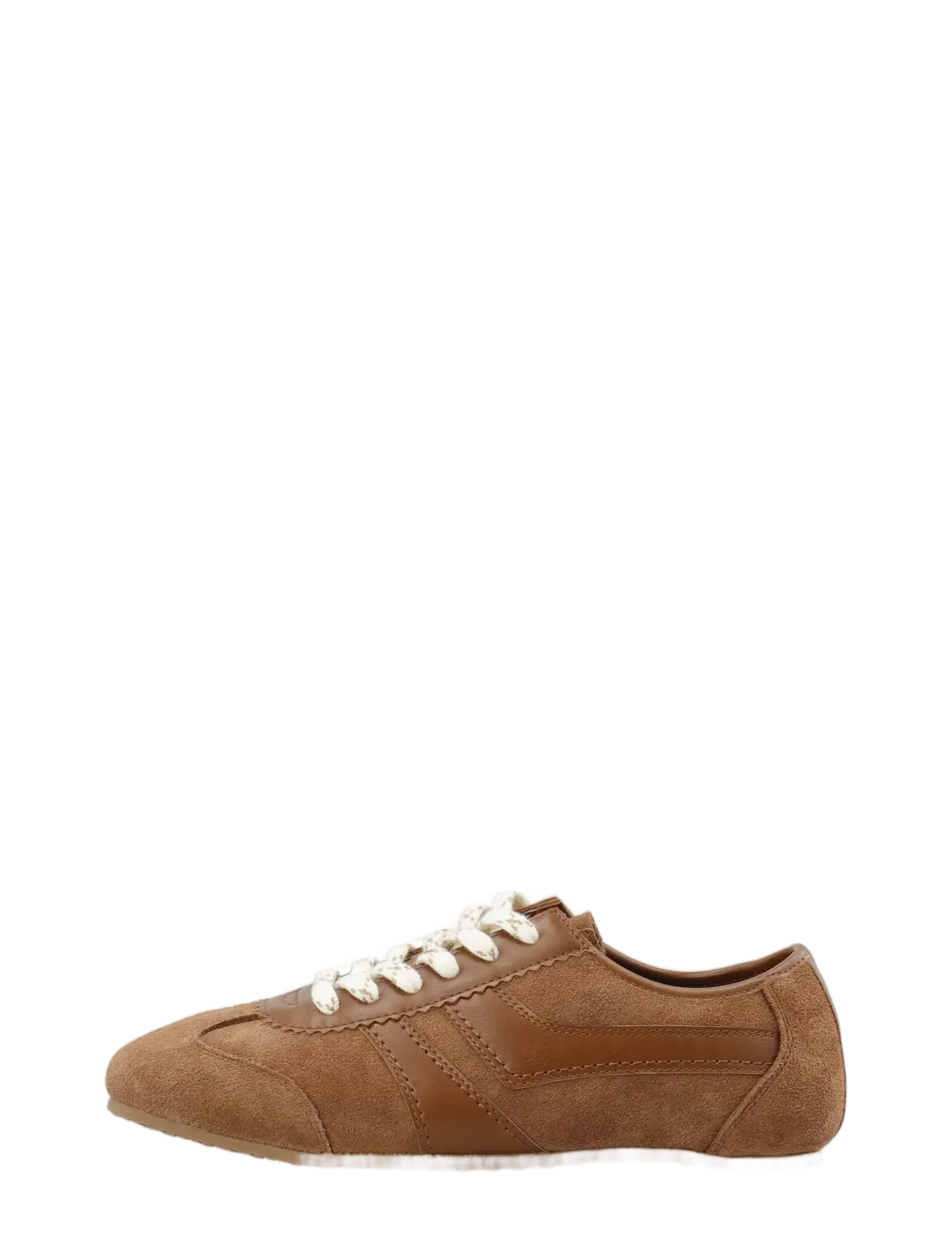 Bianco - BIAFREDE Sneaker Suede & Faux Leather - konfirmation - cognac - 2