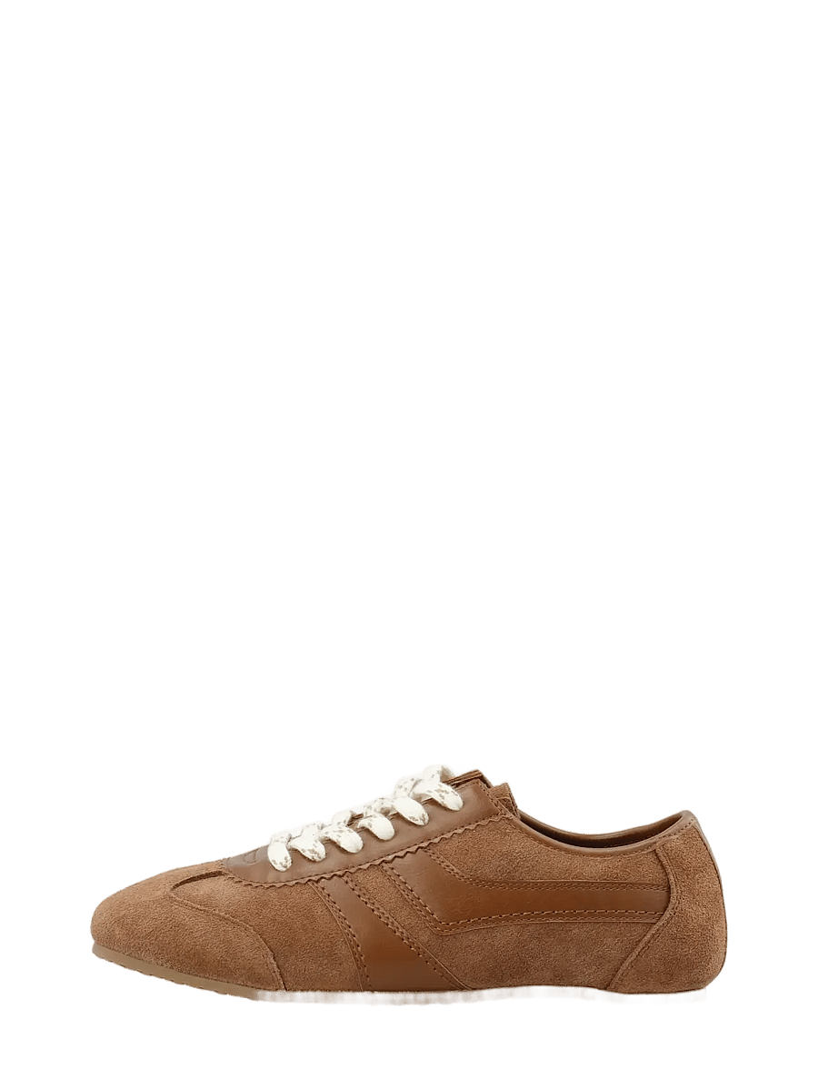 Bianco - BIAFREDE Sneaker Suede & Faux Leather - konfirmatsioon - cognac - 2