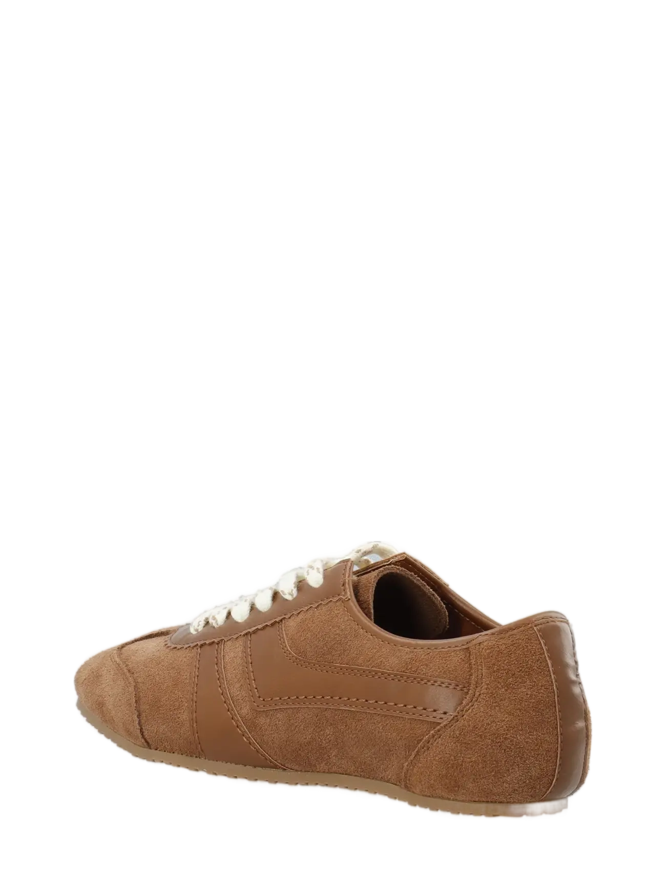 Bianco - BIAFREDE Sneaker Suede & Faux Leather - konfirmation - cognac - 3