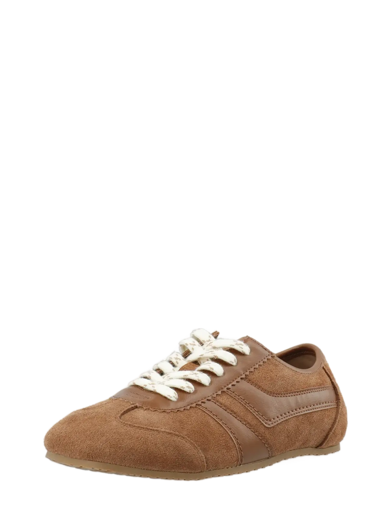 Bianco - BIAFREDE Sneaker Suede & Faux Leather - konfirmation - cognac - 4