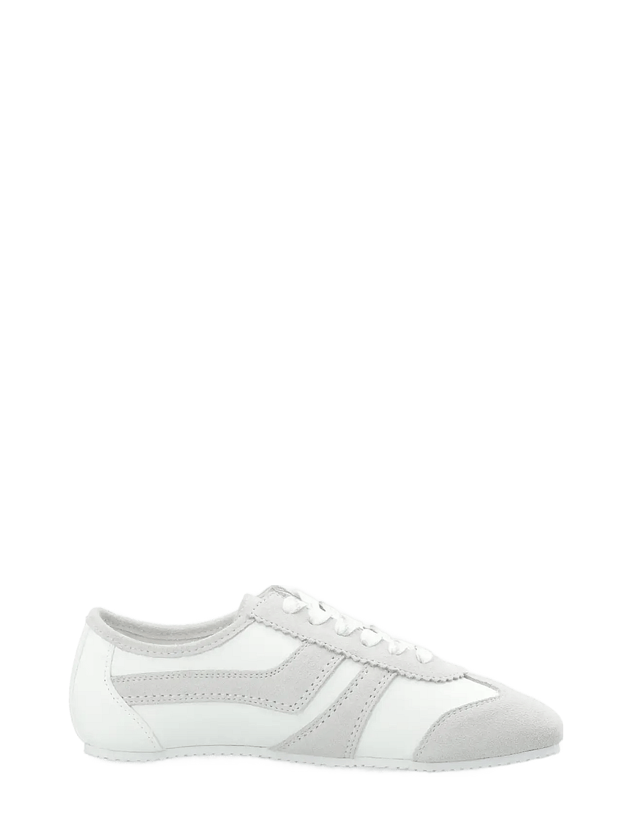 Bianco - BIAFREDE Sneaker Suede & Faux Leather - konfirmation - white - 0