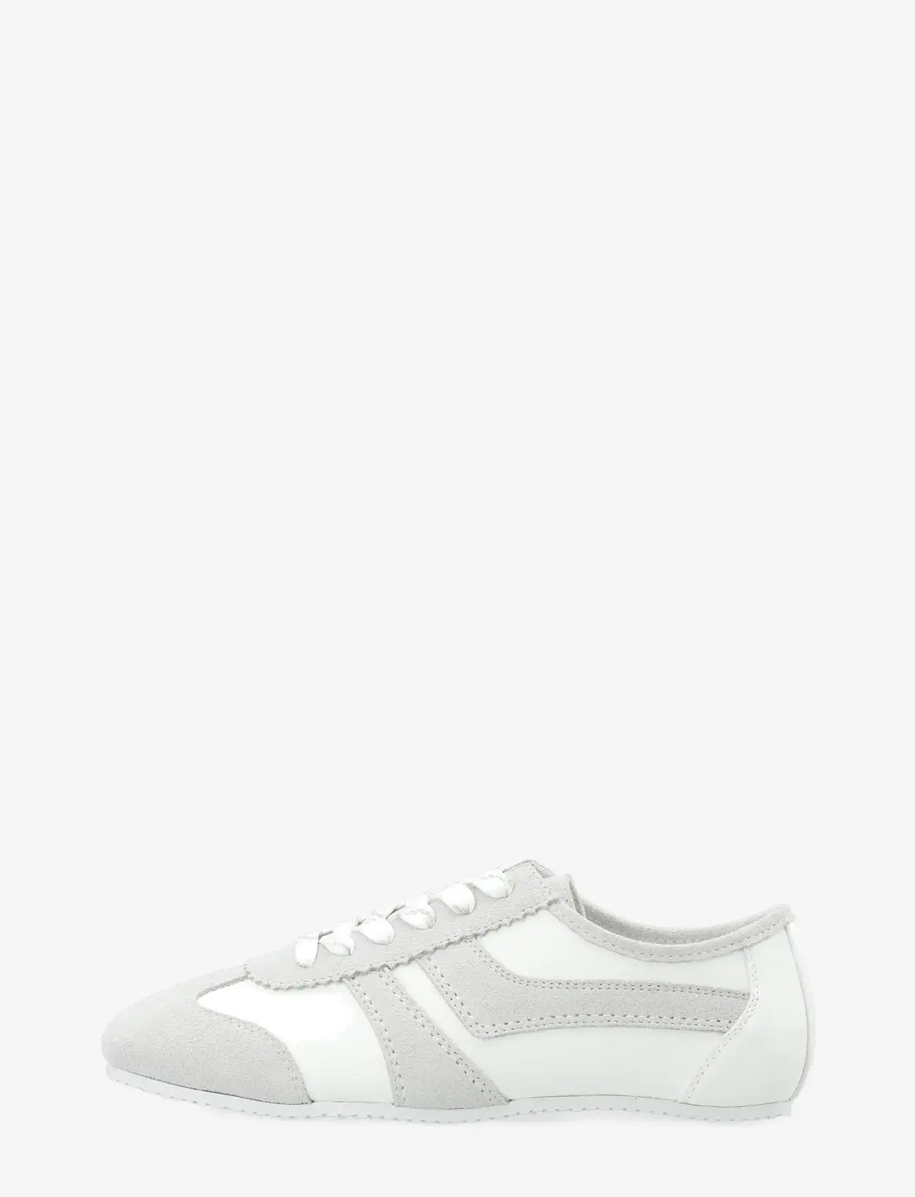 Bianco - BIAFREDE Sneaker Suede & Faux Leather - konfirmation - white - 1