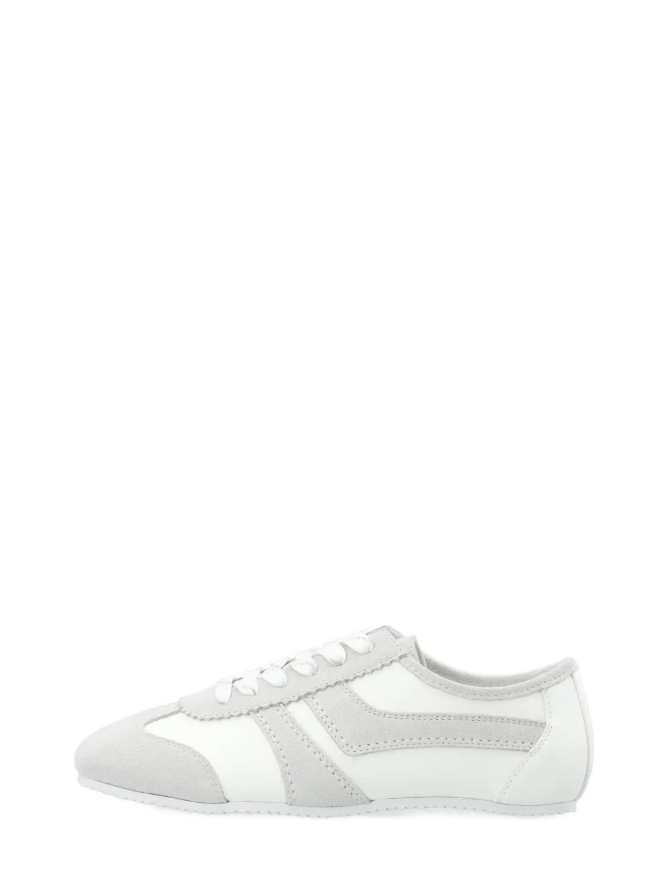 Bianco - BIAFREDE Sneaker Suede & Faux Leather - konfirmationstøj - white - 1