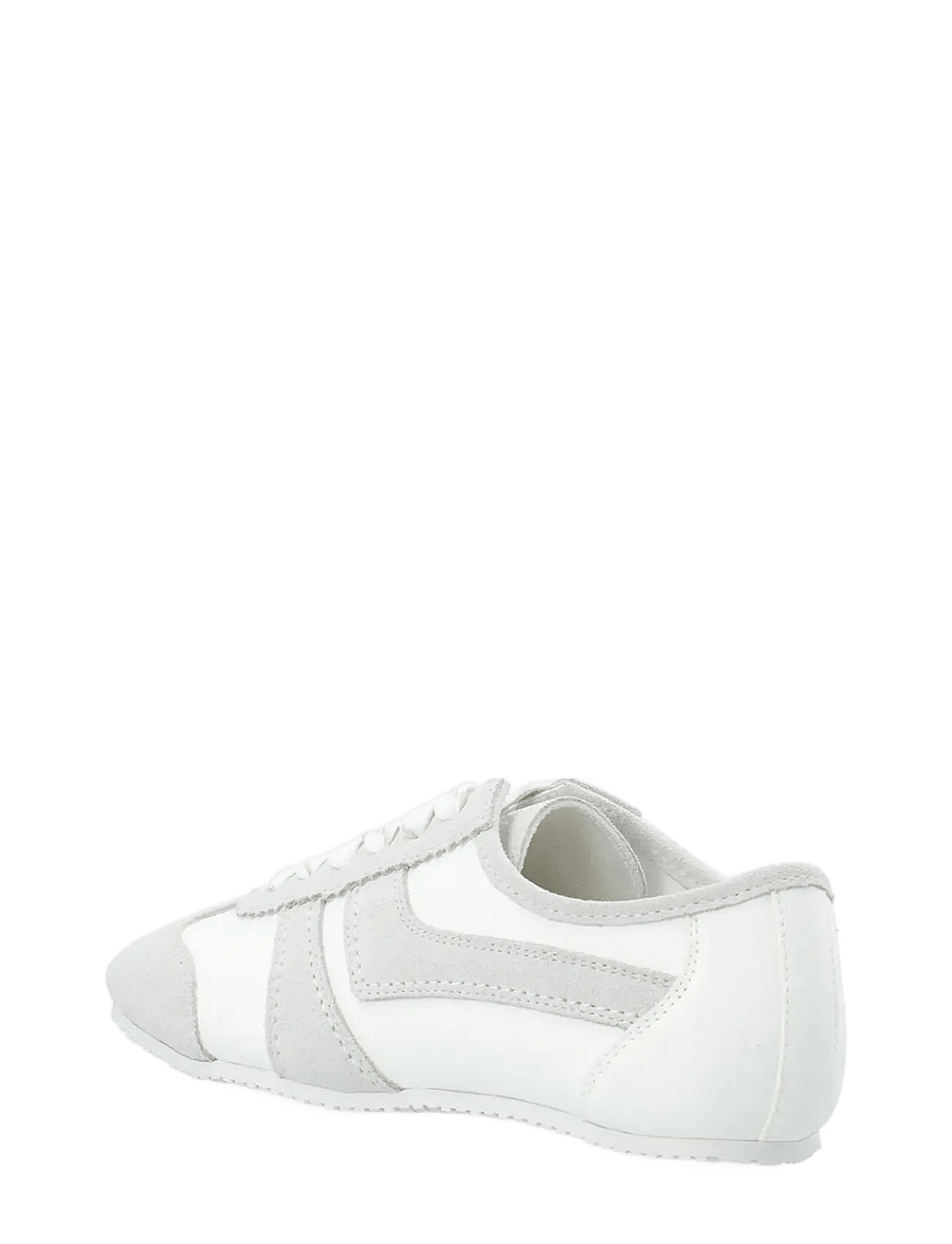 Bianco - BIAFREDE Sneaker Suede & Faux Leather - konfirmation - white - 2
