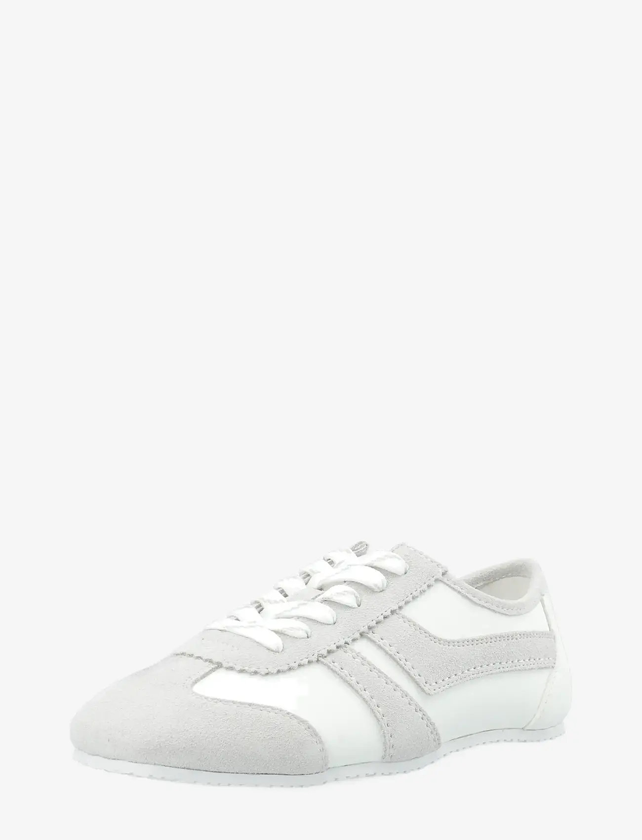 Bianco - BIAFREDE Sneaker Suede & Faux Leather - konfirmation - white - 3