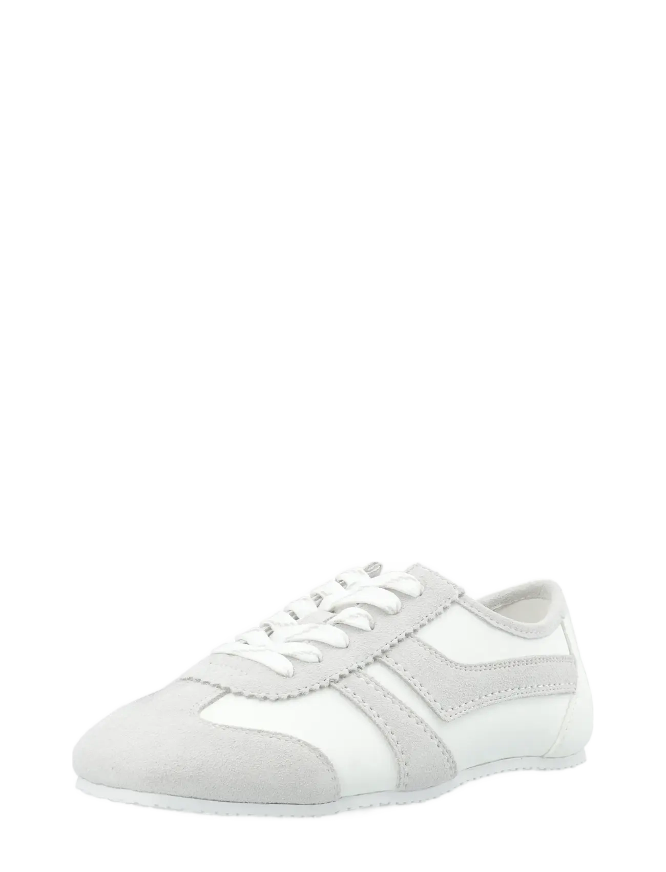Bianco - BIAFREDE Sneaker Suede & Faux Leather - konfirmationstøj - white - 3