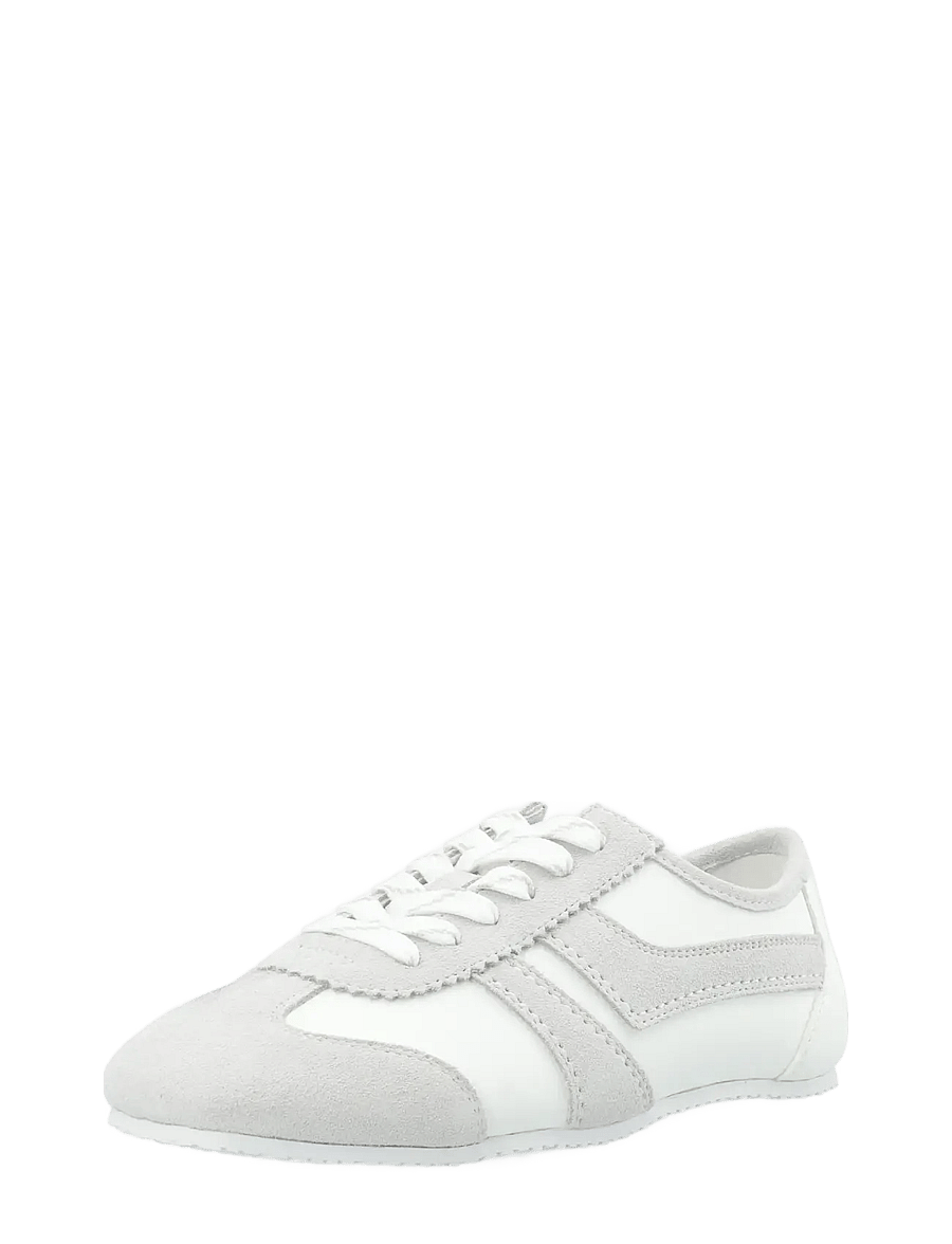 Bianco - BIAFREDE Sneaker Suede & Faux Leather - konfirmation - white - 3