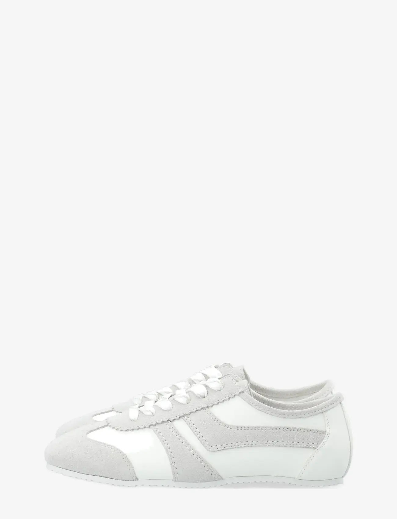 Bianco - BIAFREDE Sneaker Suede & Faux Leather - konfirmation - white - 5