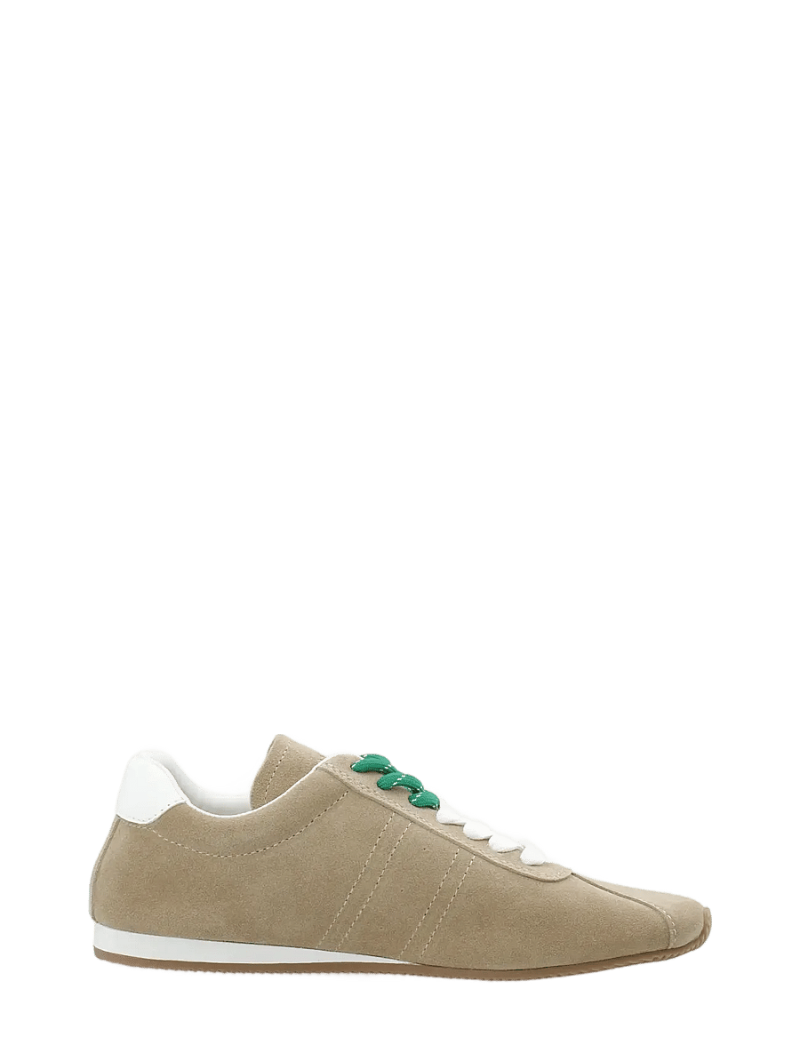 Bianco - BIAFRIDA Sneaker Suede & Leather - konfirmation - sand - 0