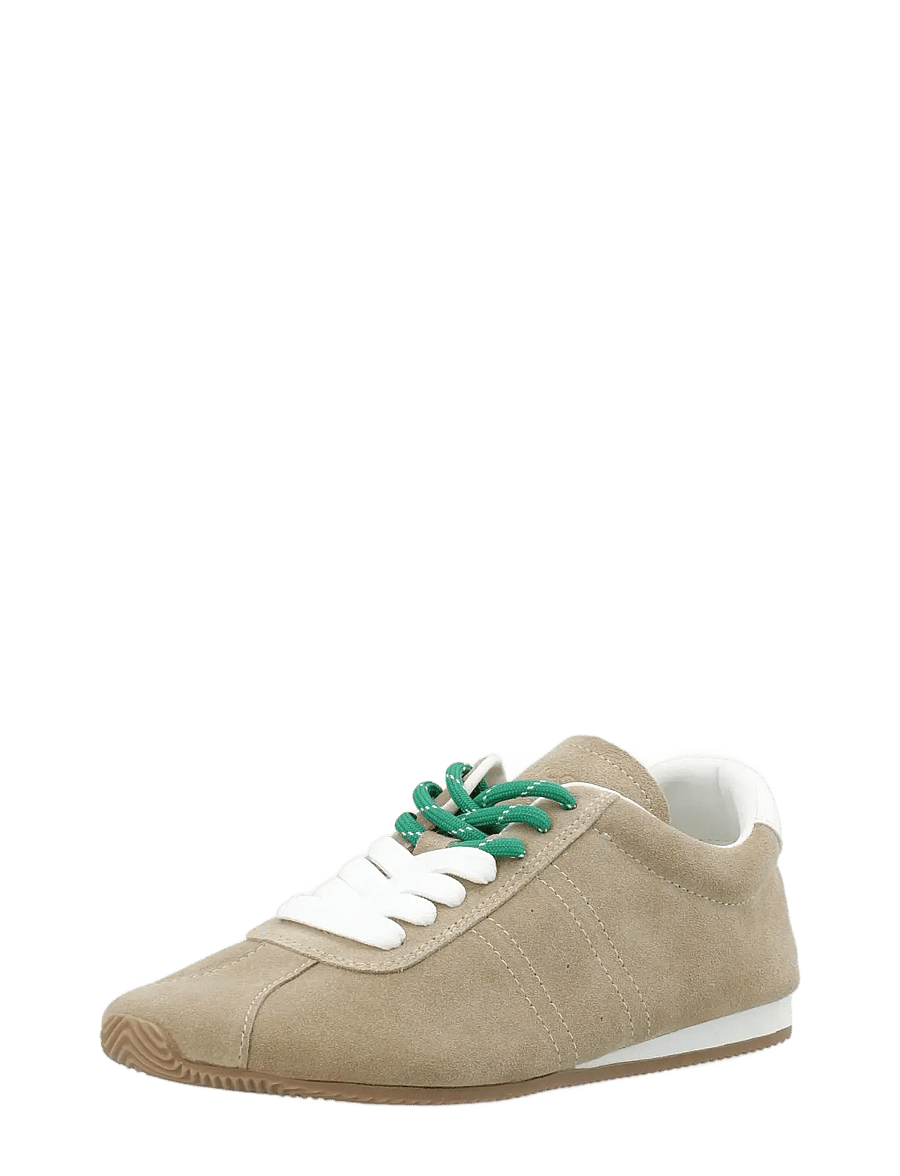 Bianco - BIAFRIDA Sneaker Suede & Leather - konfirmation - sand - 3