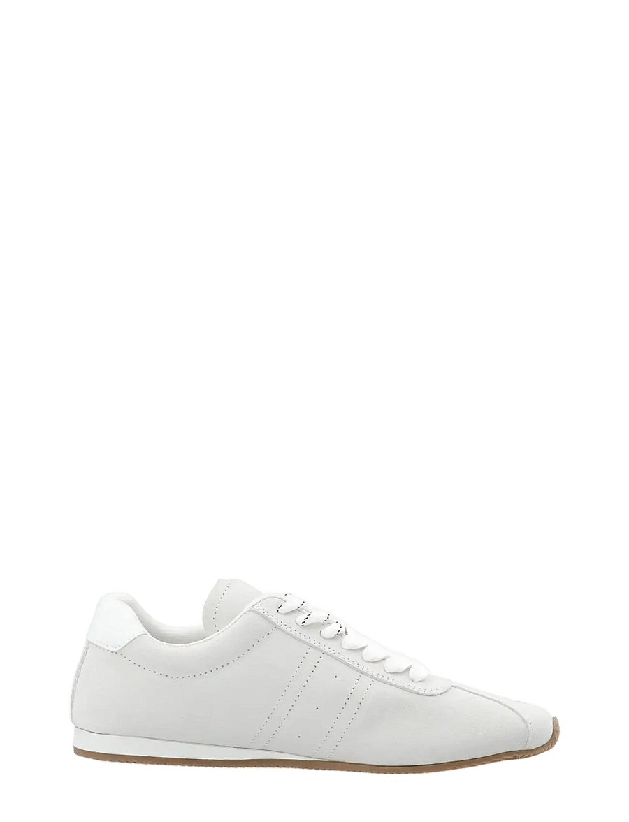 Bianco - BIAFRIDA Sneaker Suede & Leather - konfirmation - white - 0