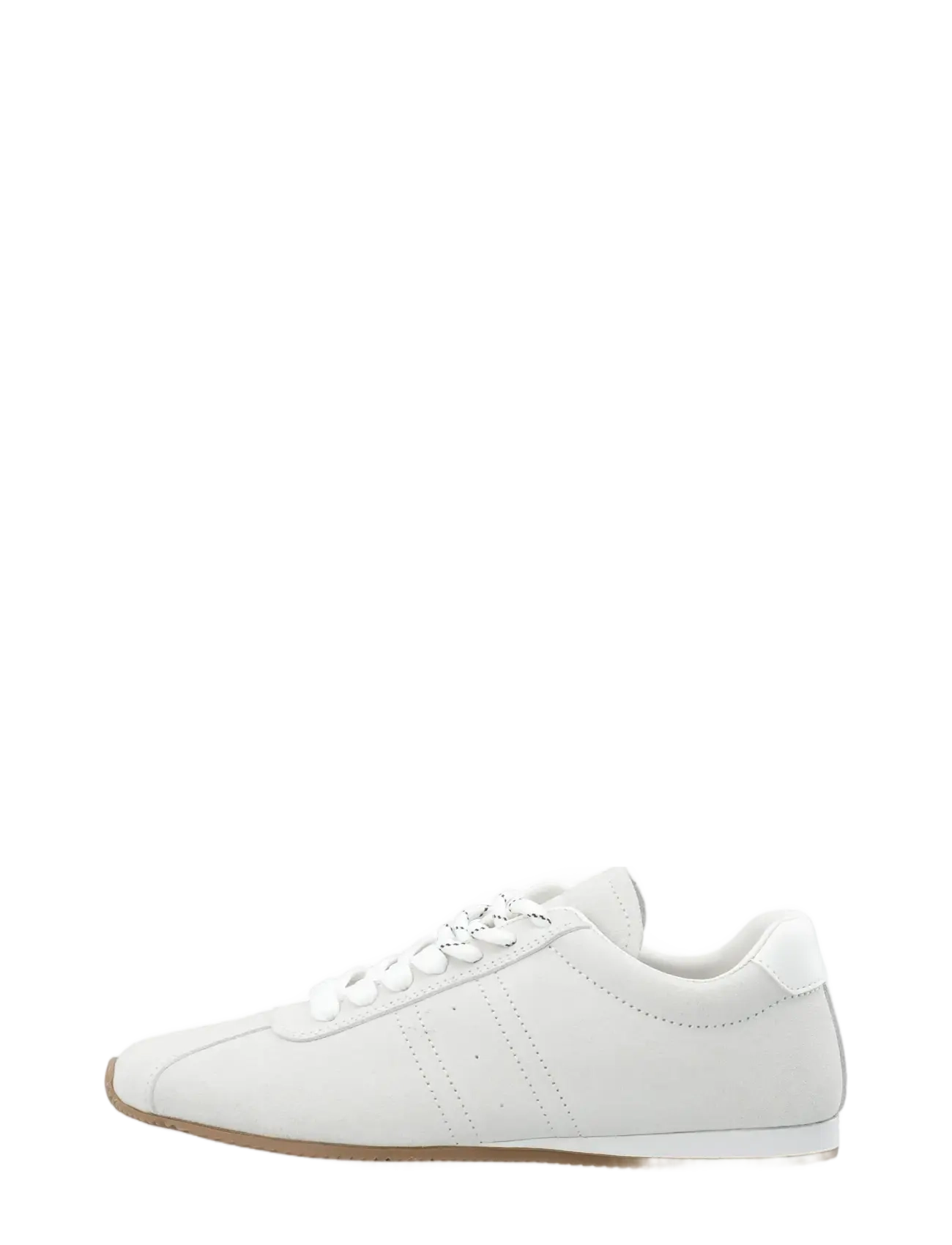 Bianco - BIAFRIDA Sneaker Suede & Leather - sutvirtinimas - white - 1