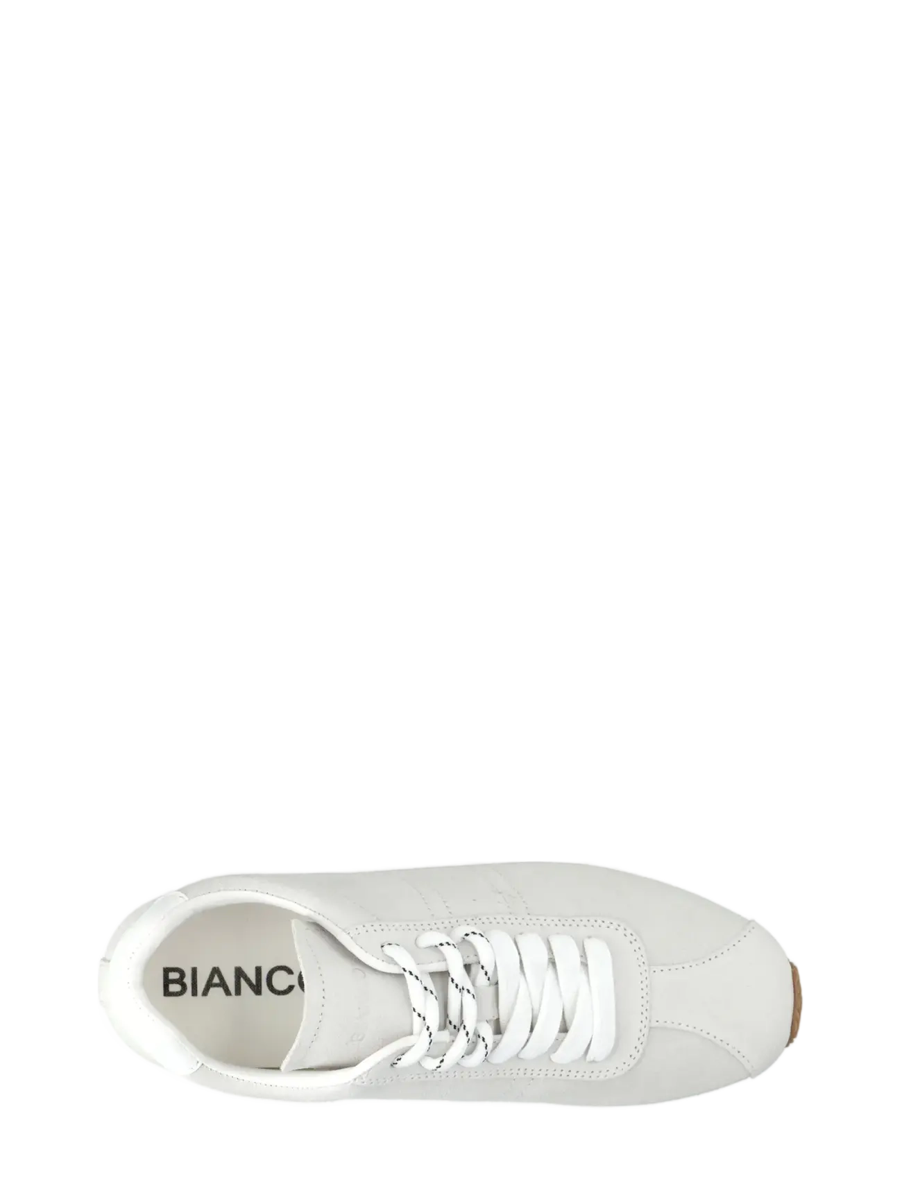 Bianco - BIAFRIDA Sneaker Suede & Leather - sutvirtinimas - white - 4