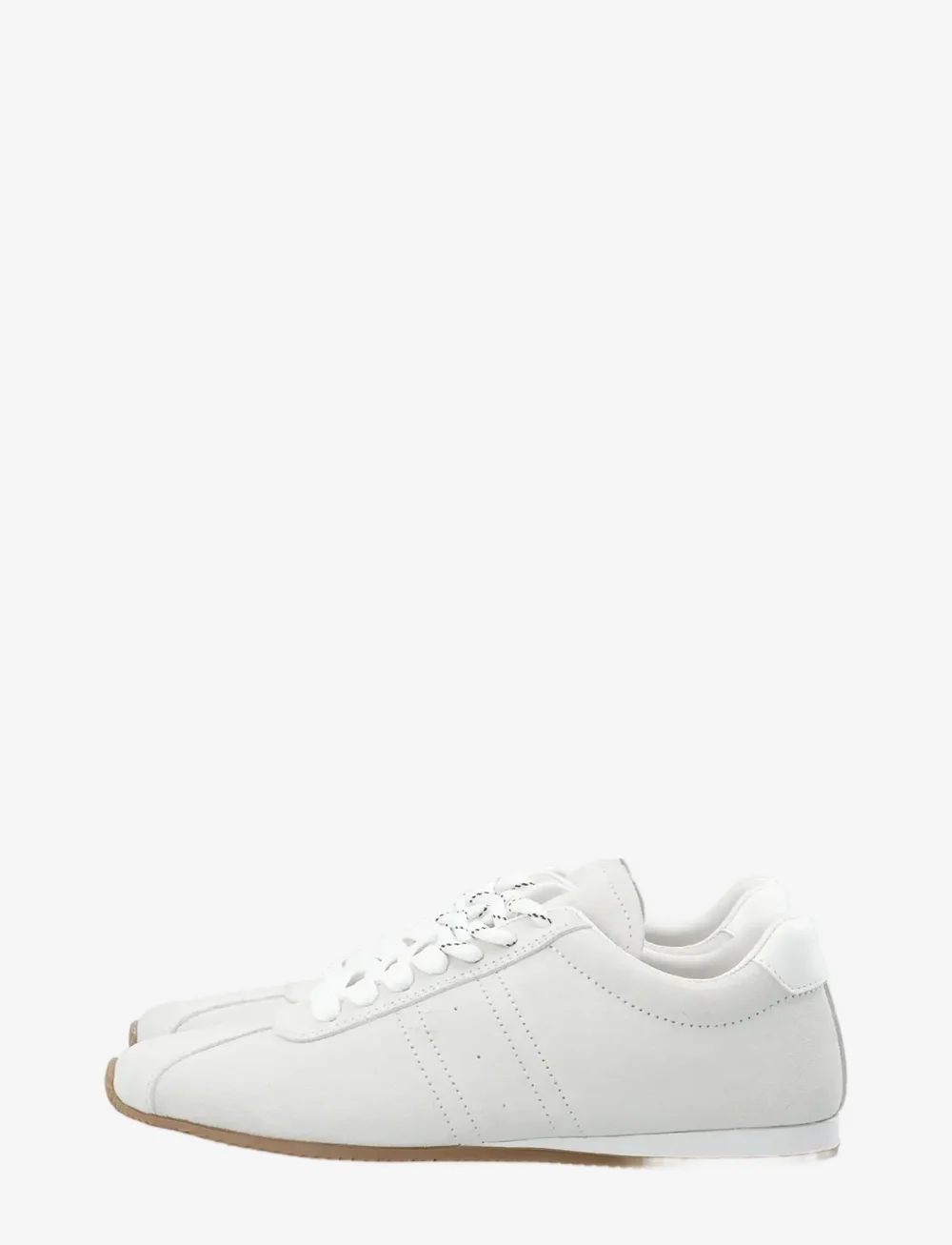 Bianco - BIAFRIDA Sneaker Suede & Leather - konfirmation - white - 5