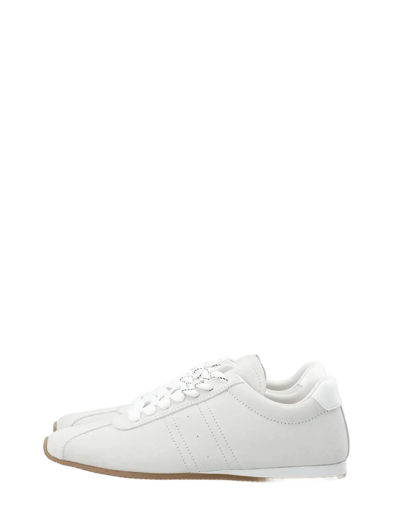 Bianco - BIAFRIDA Sneaker Suede & Leather - sutvirtinimas - white - 5
