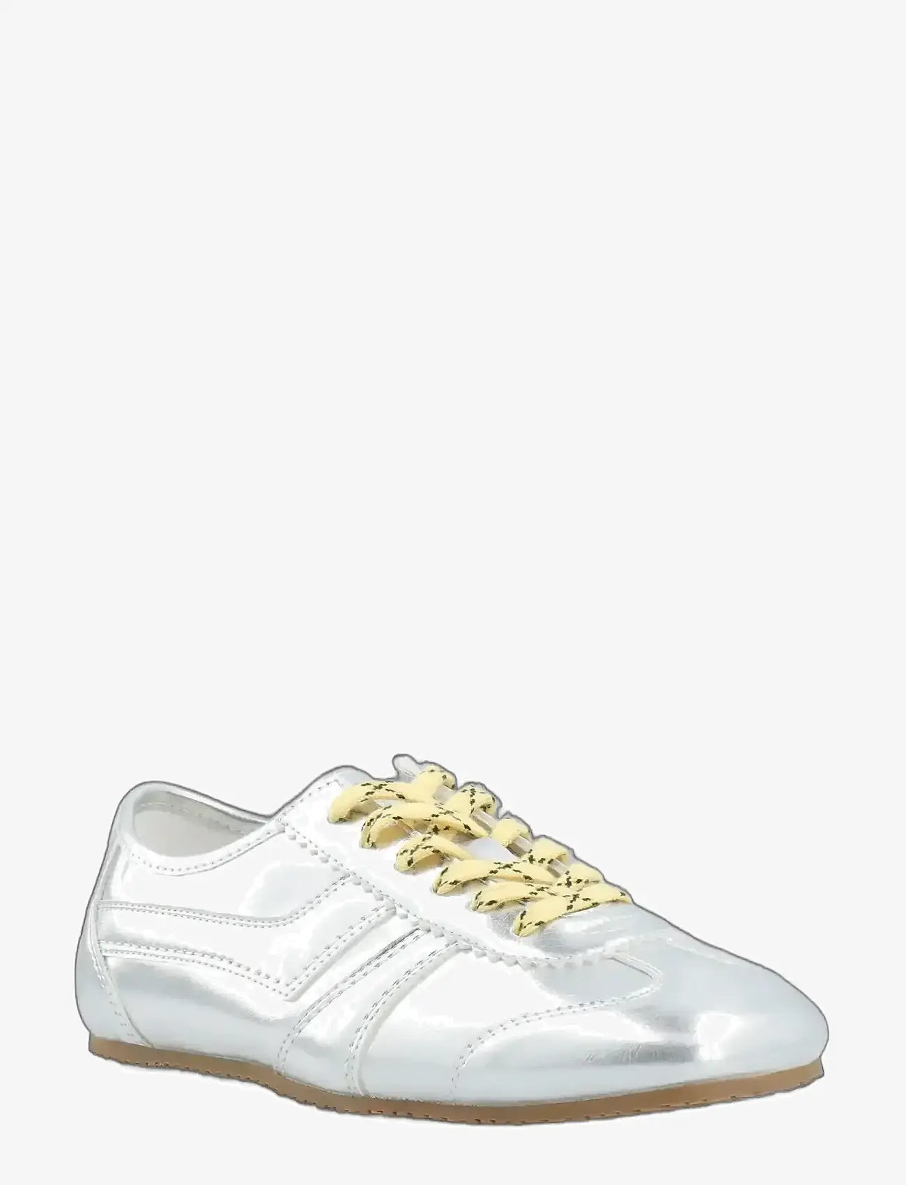 Bianco - BIAFREDE Sneaker Faux Leather - niedrige sneakers - metallic silver - 0